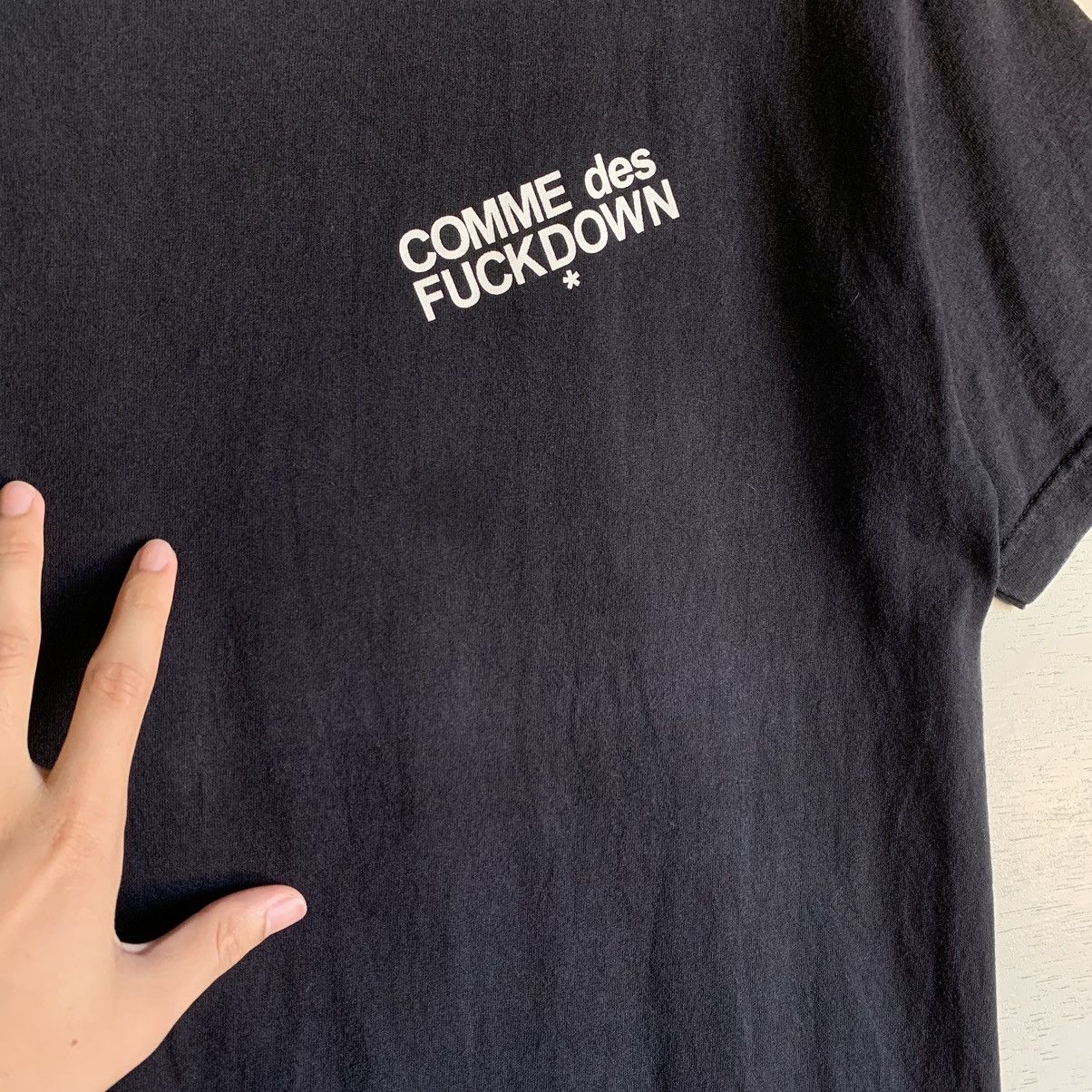 Comme Des Fuck Down The Cut COMME des FUCKDOWN Tee Uneven Faded Size US M / EU 48-50 / 2 - 10 Thumbnail