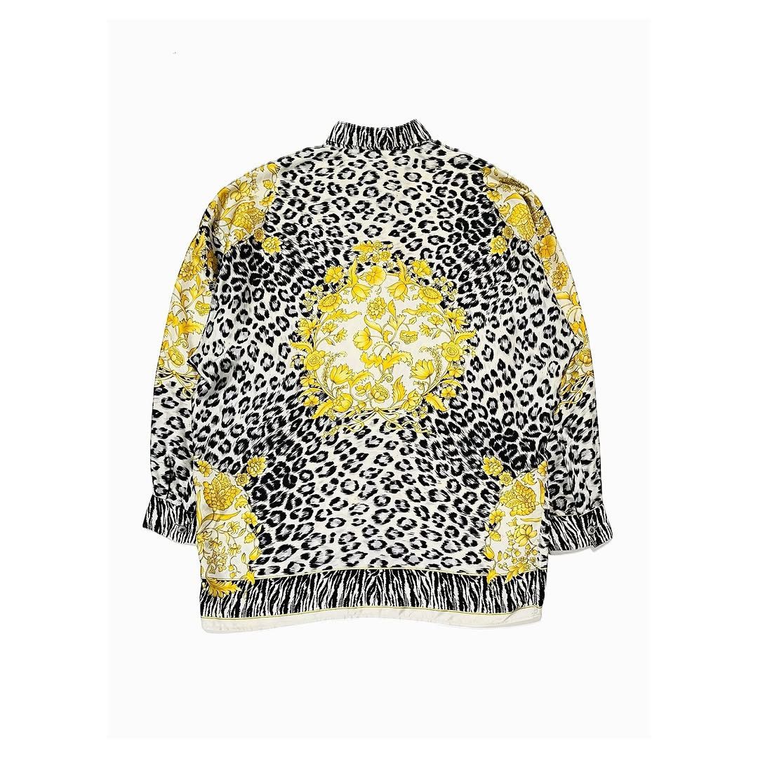 Versace Rare VERSACE Rayon Shirt Size US XL / EU 56 / 4 - 3 Thumbnail