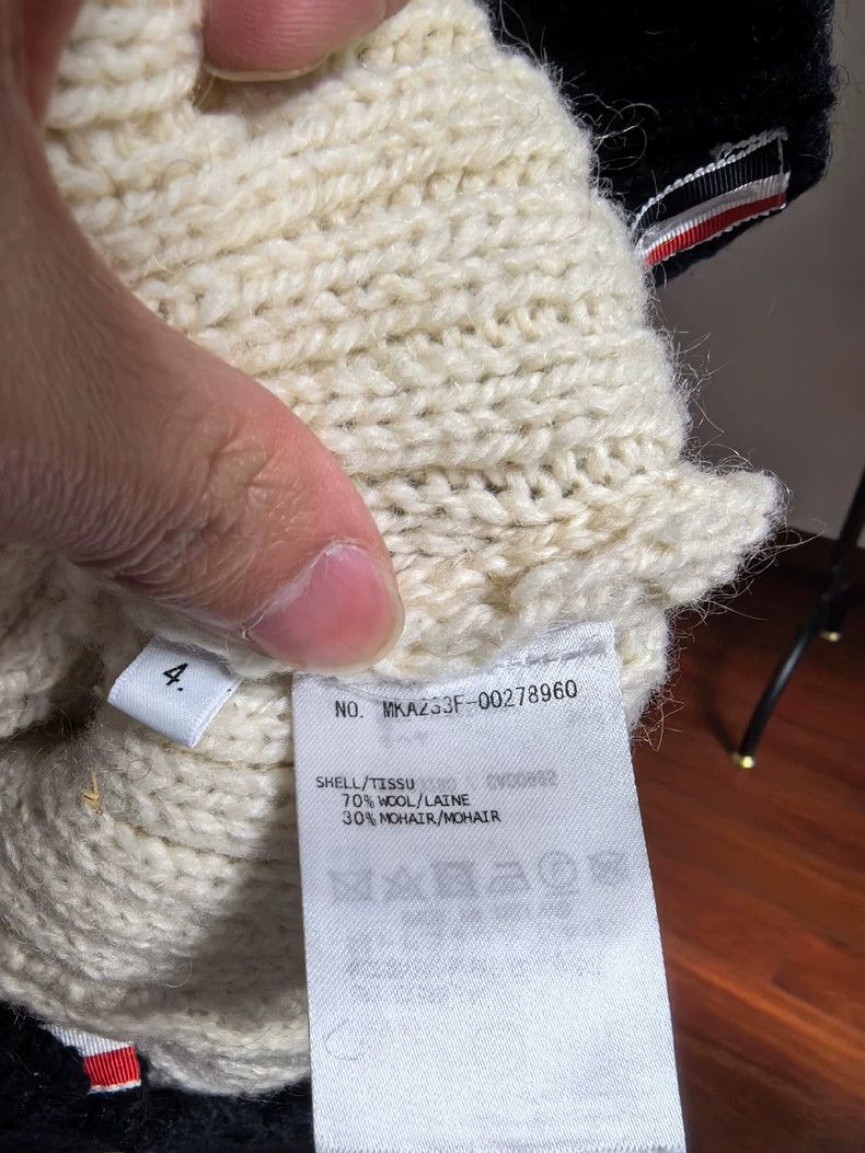 Thom Browne Thom Browne size4 A wool sweater Size US XL / EU 56 / 4 - 6 Thumbnail