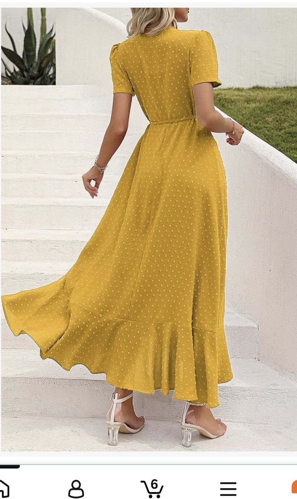 Other NWOT PrettyGarden Wrap Maxi Dress Size L / US 10 / IT 46 - 3 Thumbnail