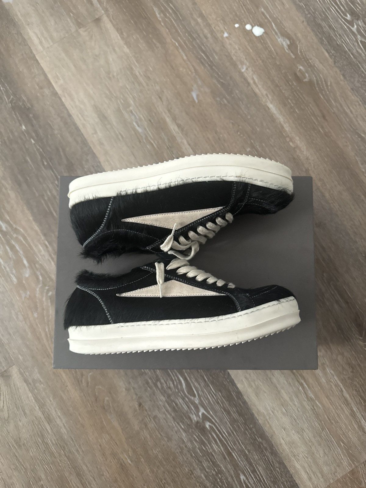 Rick Owens Black Vintage Sneakers Size US 7 / EU 40 - 3 Thumbnail