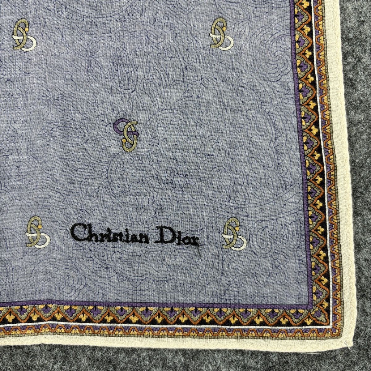 Christian Dior Monsieur × Vintage Handkerchief # E006 Size ONE SIZE - 3 Thumbnail
