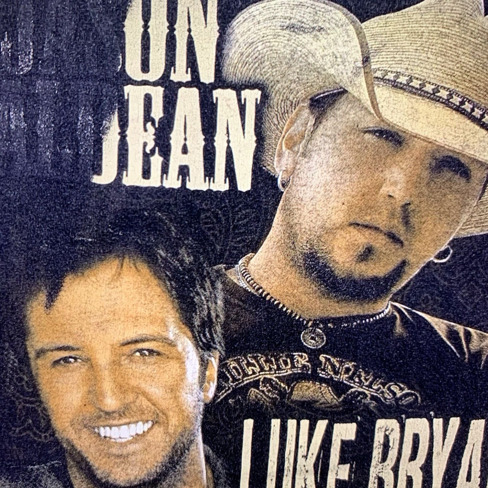 Doublet VINTAGE Jason Aldean & Luke Bryan Tour Shirt 2012 Black Cotton Short Sleeve Adult Medium Band Music Fans Size US M / EU 48-50 / 2 - 4 Thumbnail