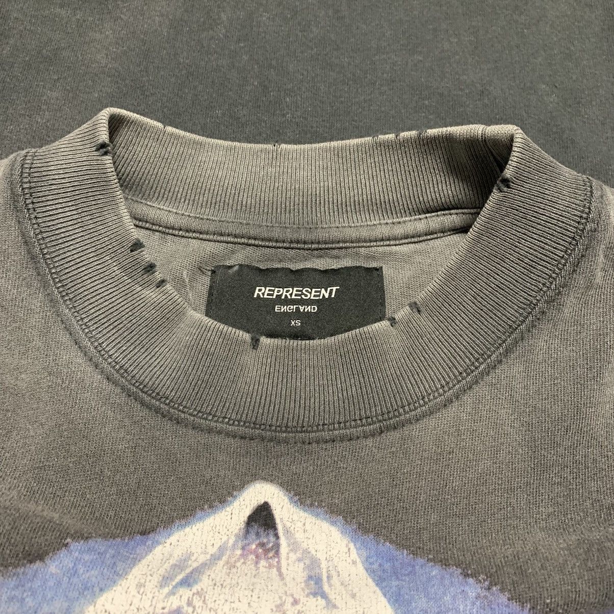 Represent Clo. Represent XS Spirit Reaper Vintage Black Tee Size US XS / EU 42 / 0 - 4 Thumbnail