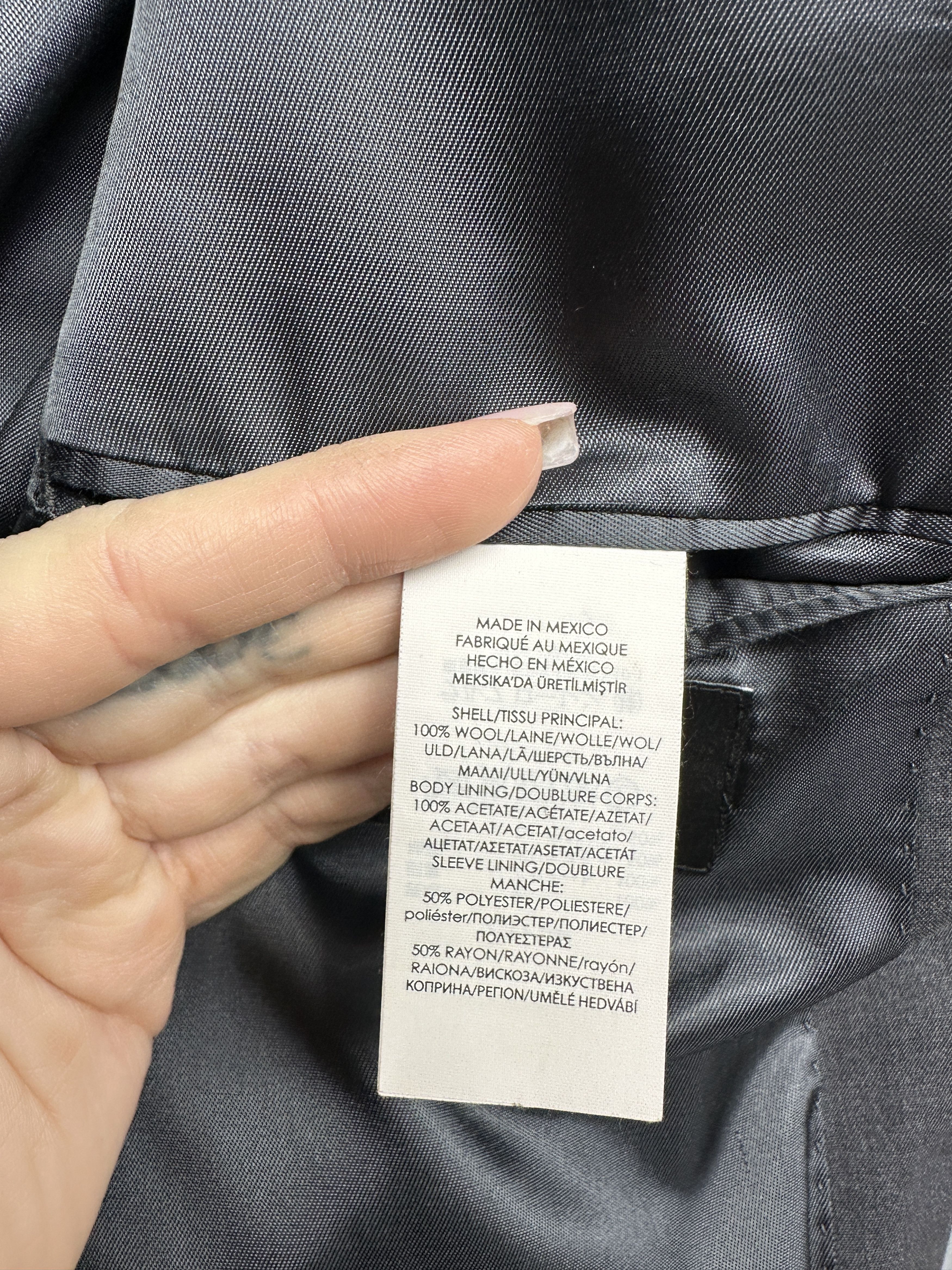 Ralph Lauren Black Label Ralph Lauren Black Label Mens Wool Blazer Jacket Size 44R - 5 Thumbnail