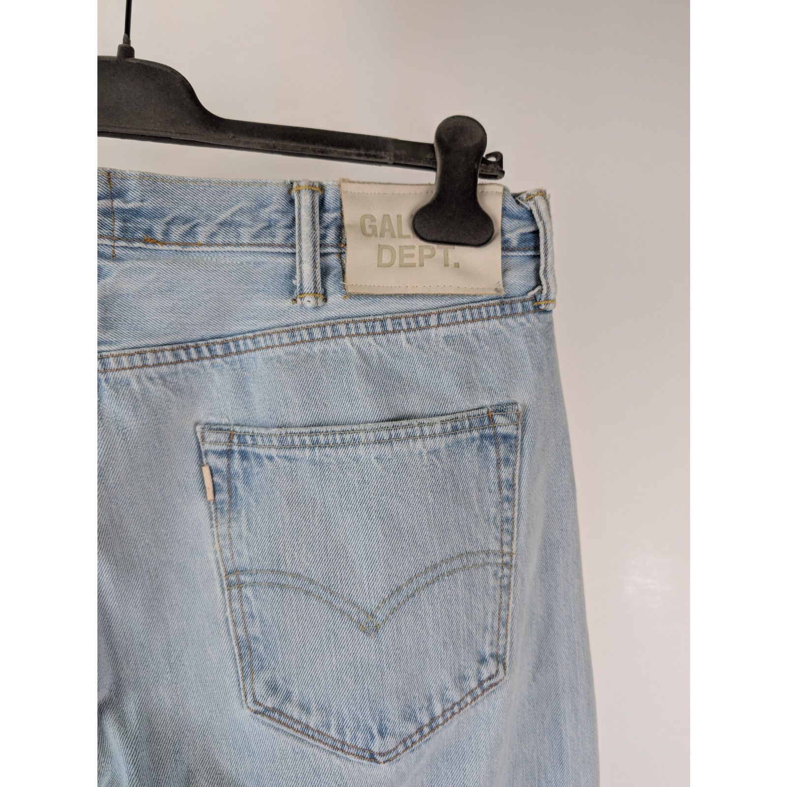Gallery Dept. o1rshd1 Denim Jean Pants in Light Blue Size US 36 / EU 52 - 15 Thumbnail