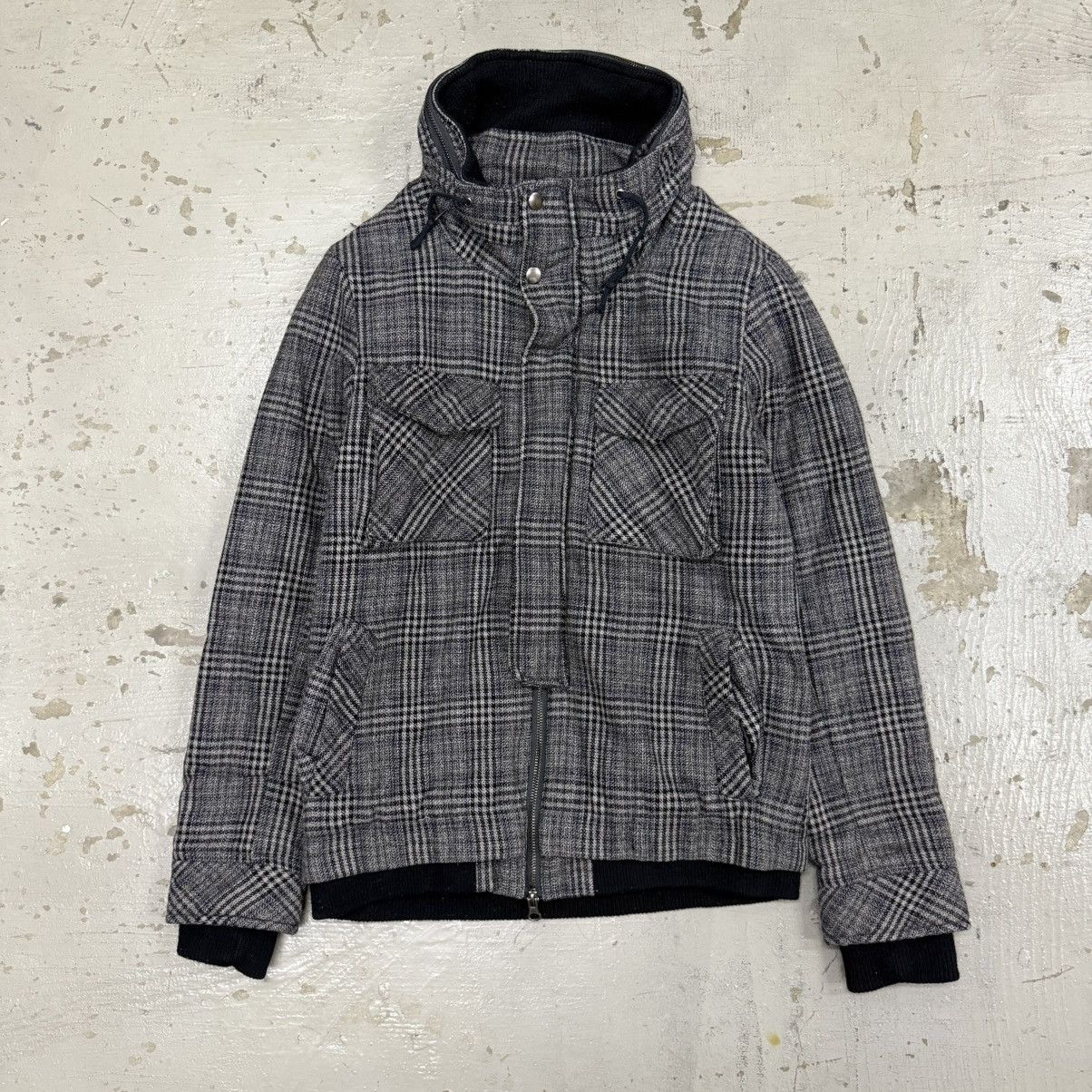 GOA GOA Style Bono Jungle Storm Plaid Punk Riot Down Jacket Size US M / EU 48-50 / 2 - 1 Thumbnail