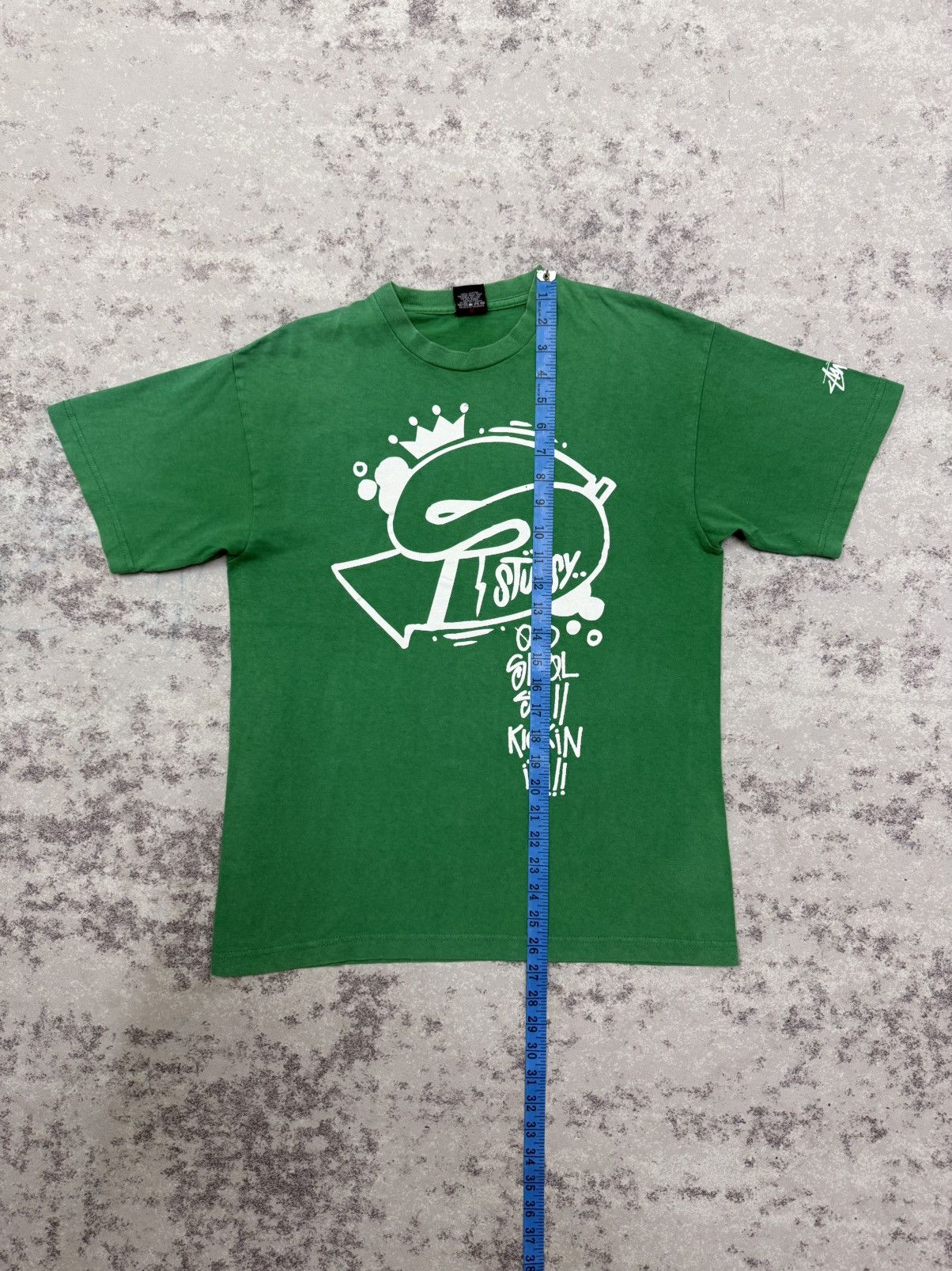 Stussy VINTAGE STUSSY OLD SKOOL STILL KICKIN IT GRAPHIC TSHIRT Size US M / EU 48-50 / 2 - 16 Thumbnail