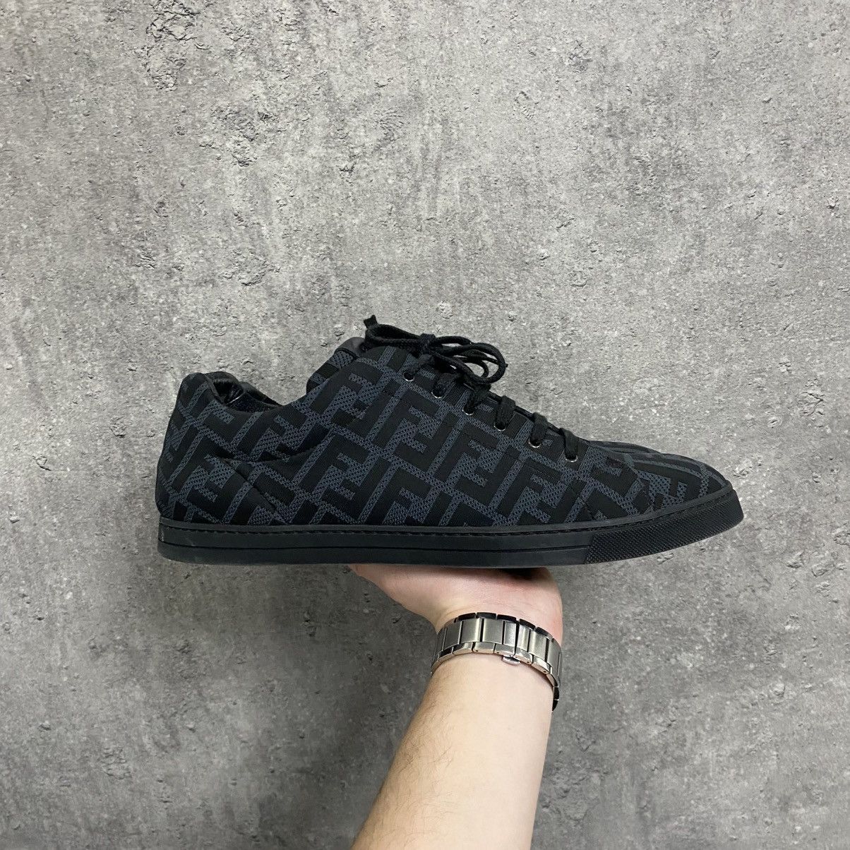 Fendi Fendi Monogram Sneakers Size US 12 / EU 45 - 3 Thumbnail