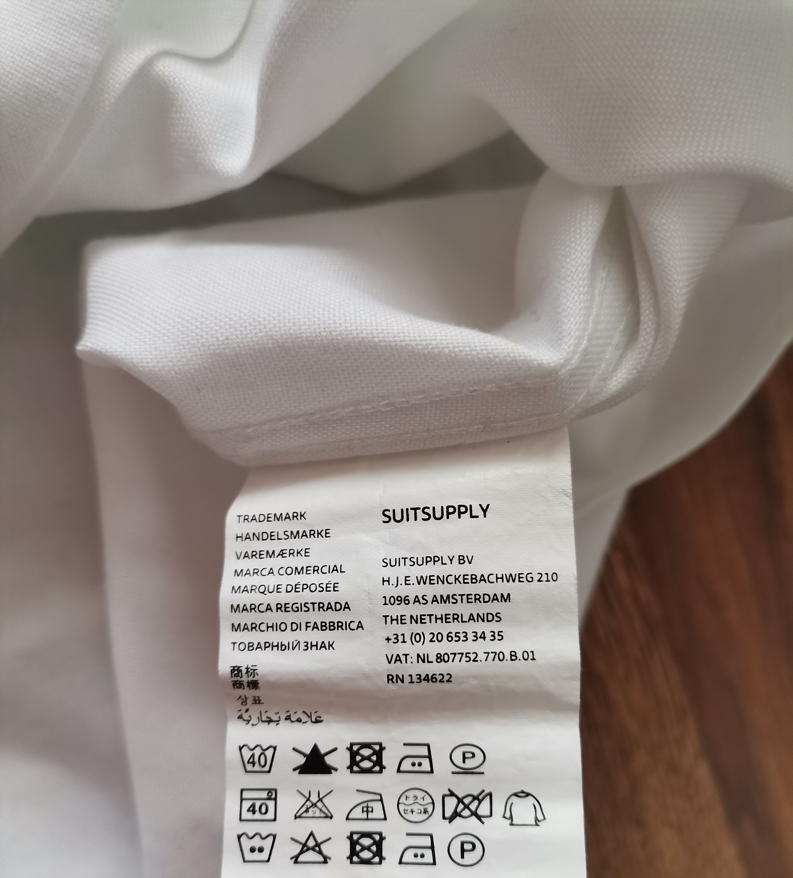 Suitsupply Suitsupply Shirt Size US M / EU 48-50 / 2 - 3 Thumbnail
