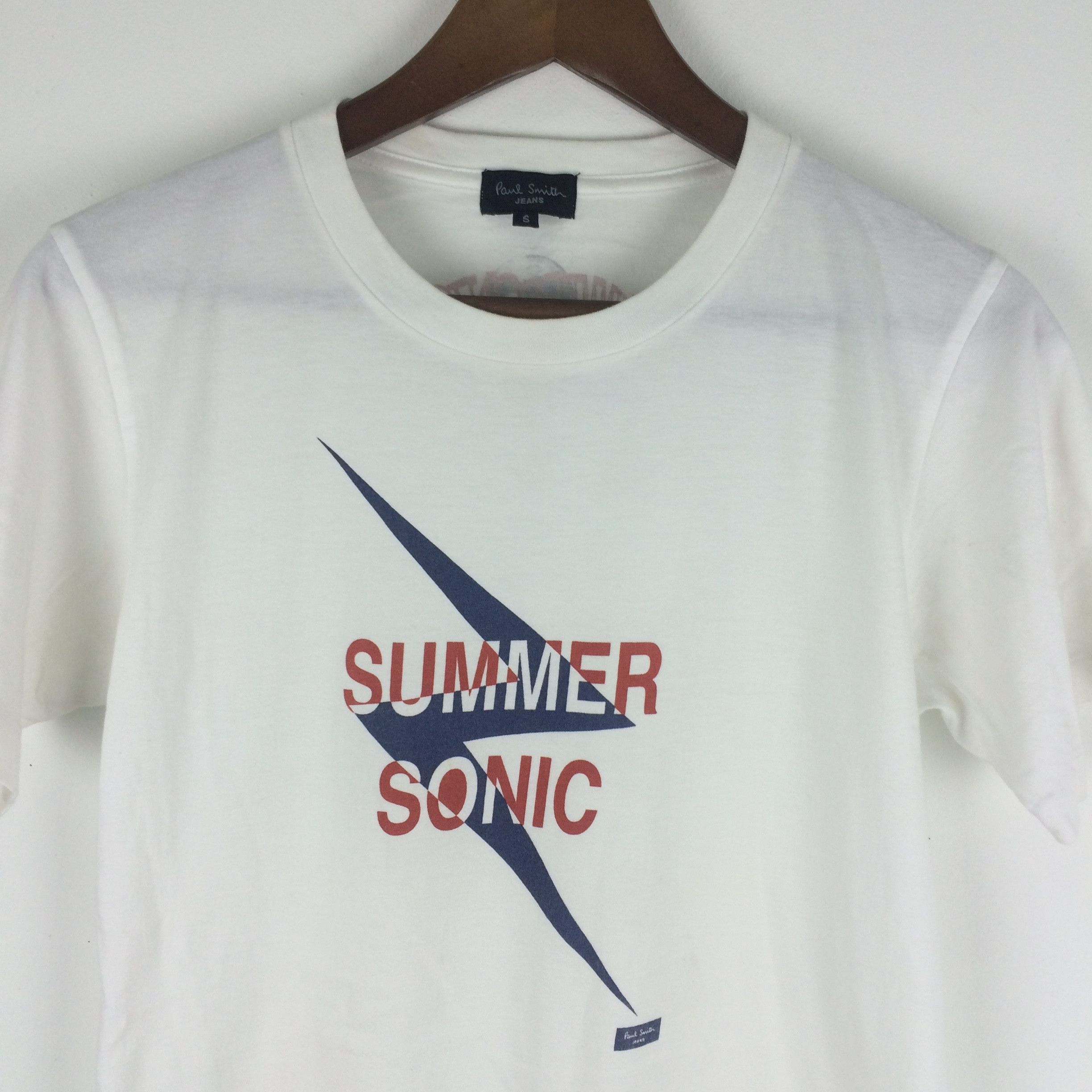 Band Tees × Paul Smith D19 PAUL SMITH JEANS X JAPAN SUMMER SONIC TEE TOUR PUNK ROCK Size US S / EU 44-46 / 1 - 3 Thumbnail