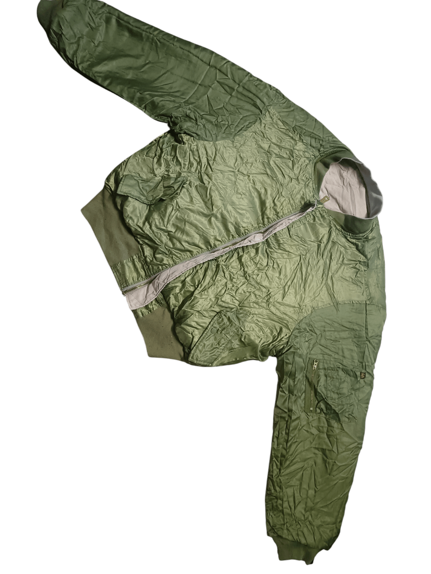 Alpha Industries × Vintage Vtg Alpha Industries Tactical Reversible Jacket Size US XL / EU 56 / 4 - 4 Thumbnail