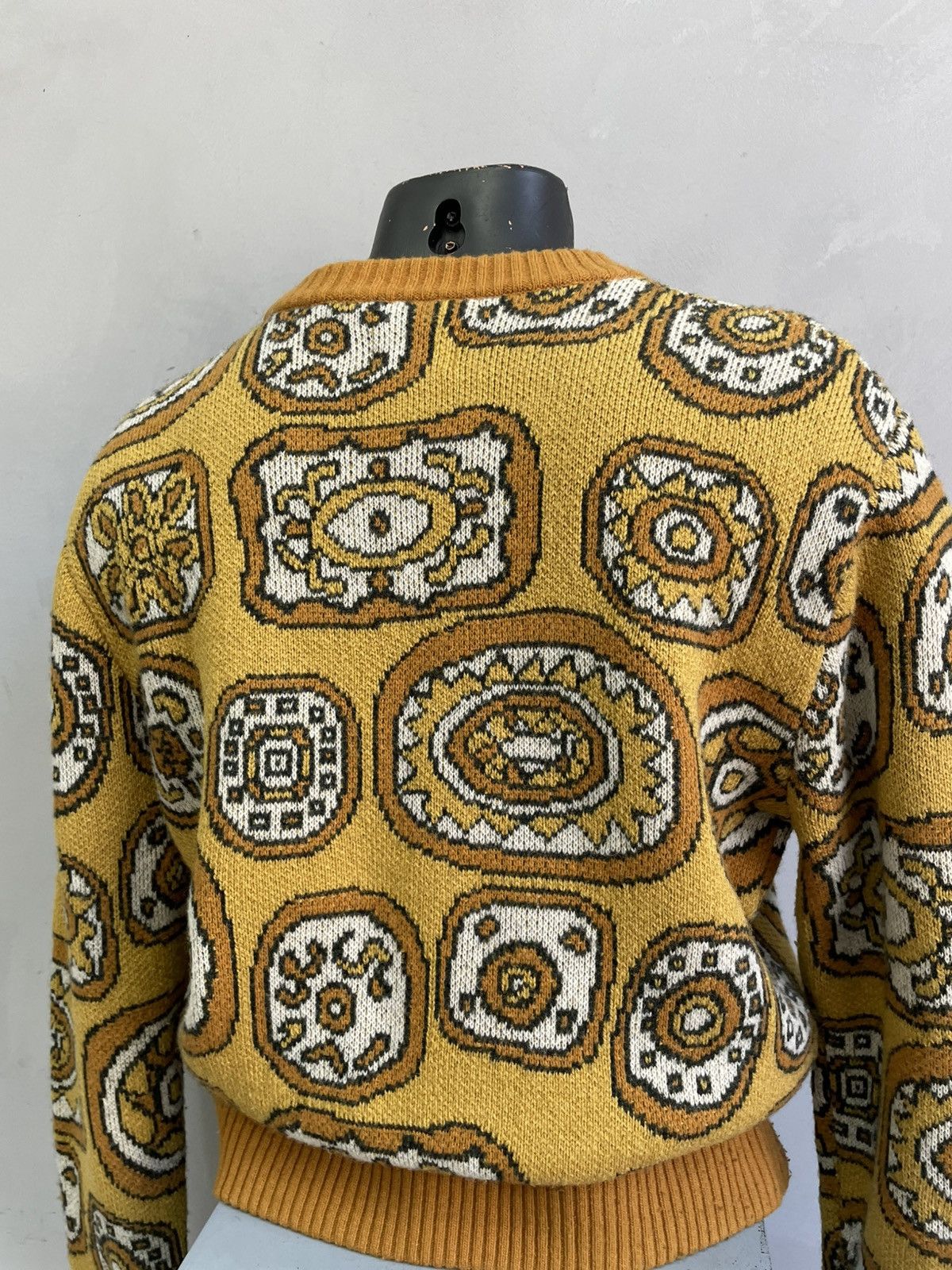 Levi's Vintage Clothing Levis vintage crazy print 90s wool sweater y2k Size US M / EU 48-50 / 2 - 9 Thumbnail