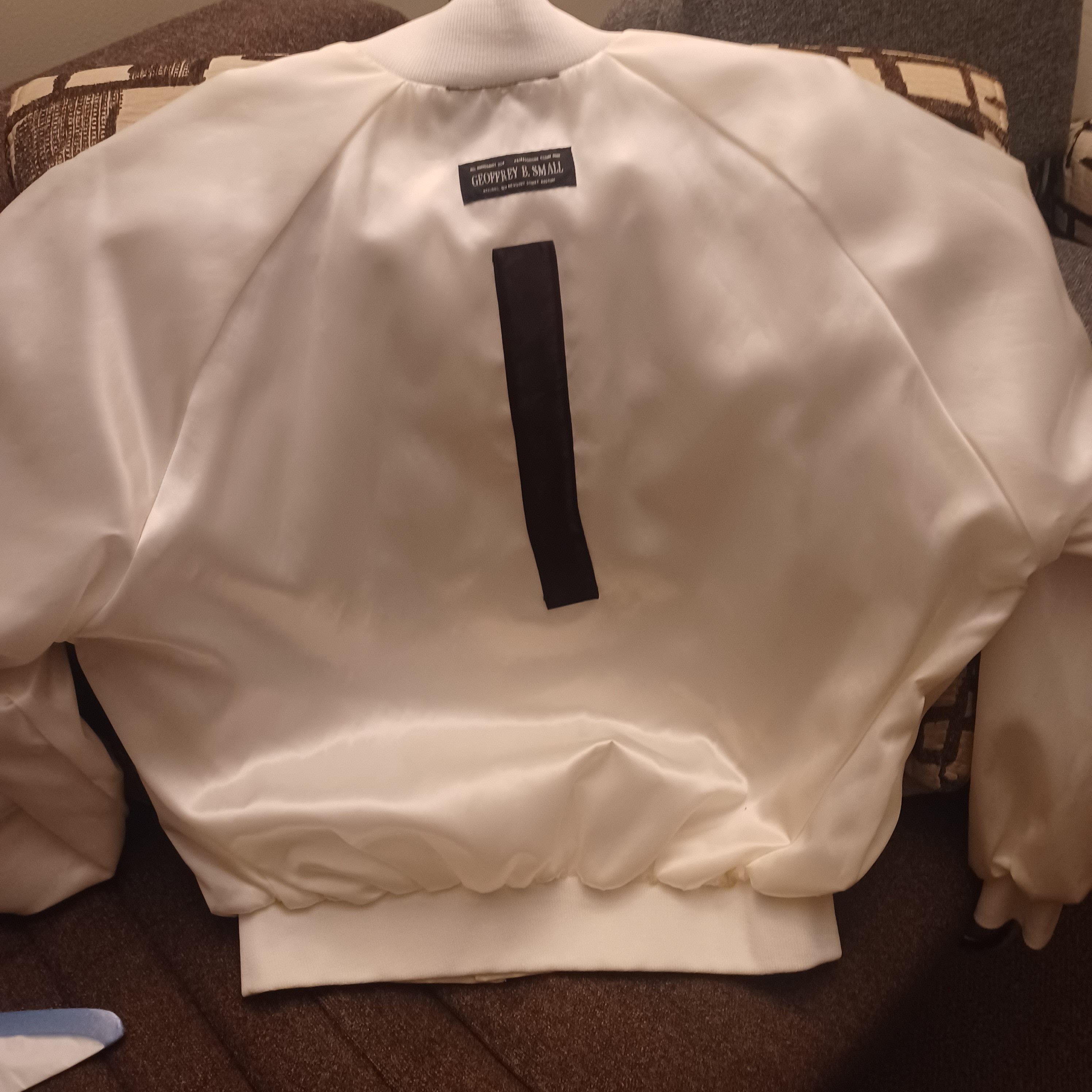 Geoffrey B. Small Satin bowling jacket Size US M / EU 48-50 / 2 - 8 Thumbnail