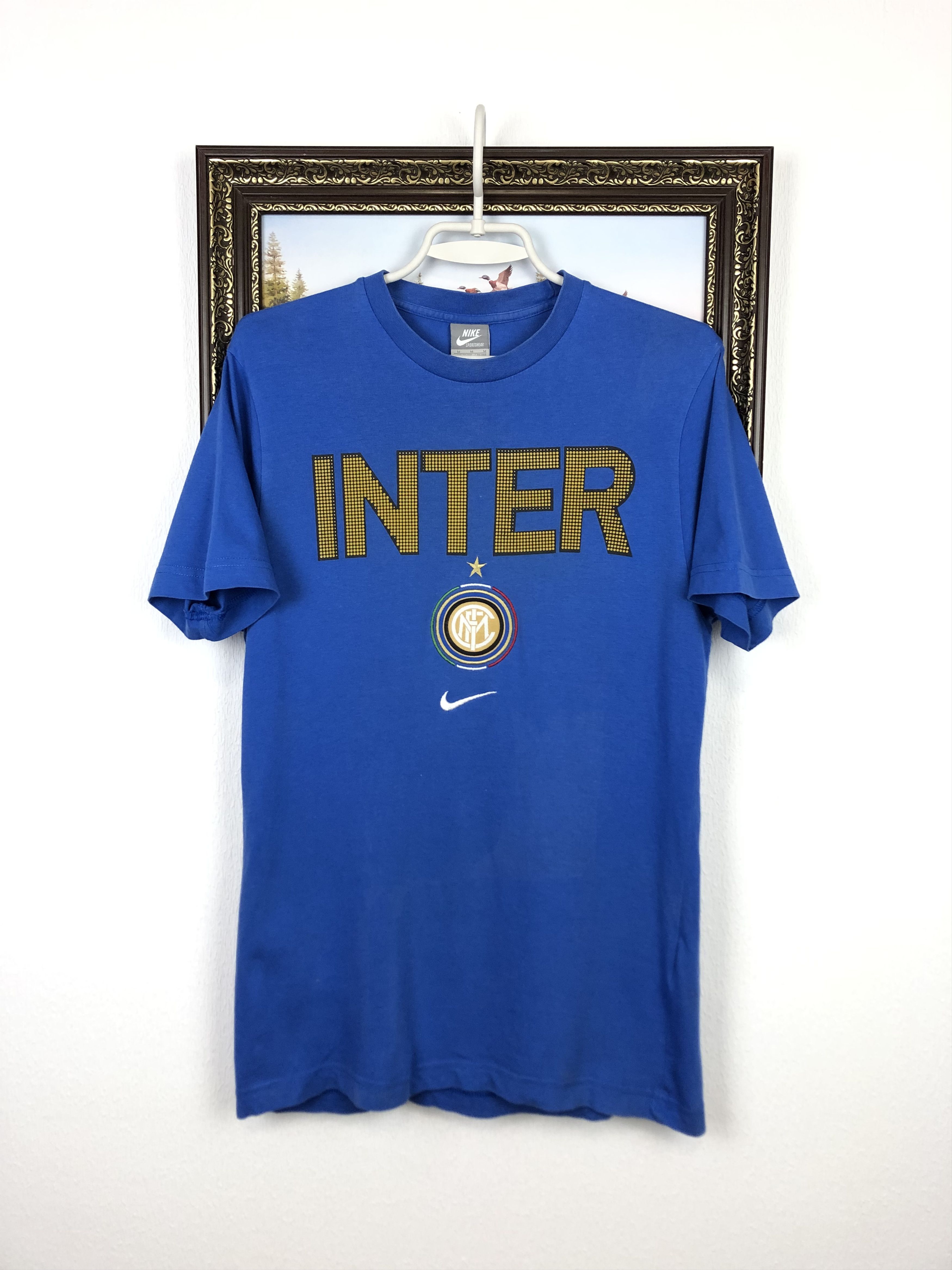 Nike Inter Milan Nike Football Shirt Jersey Maglia Tee Soccer Size US M / EU 48-50 / 2 - 1 Thumbnail