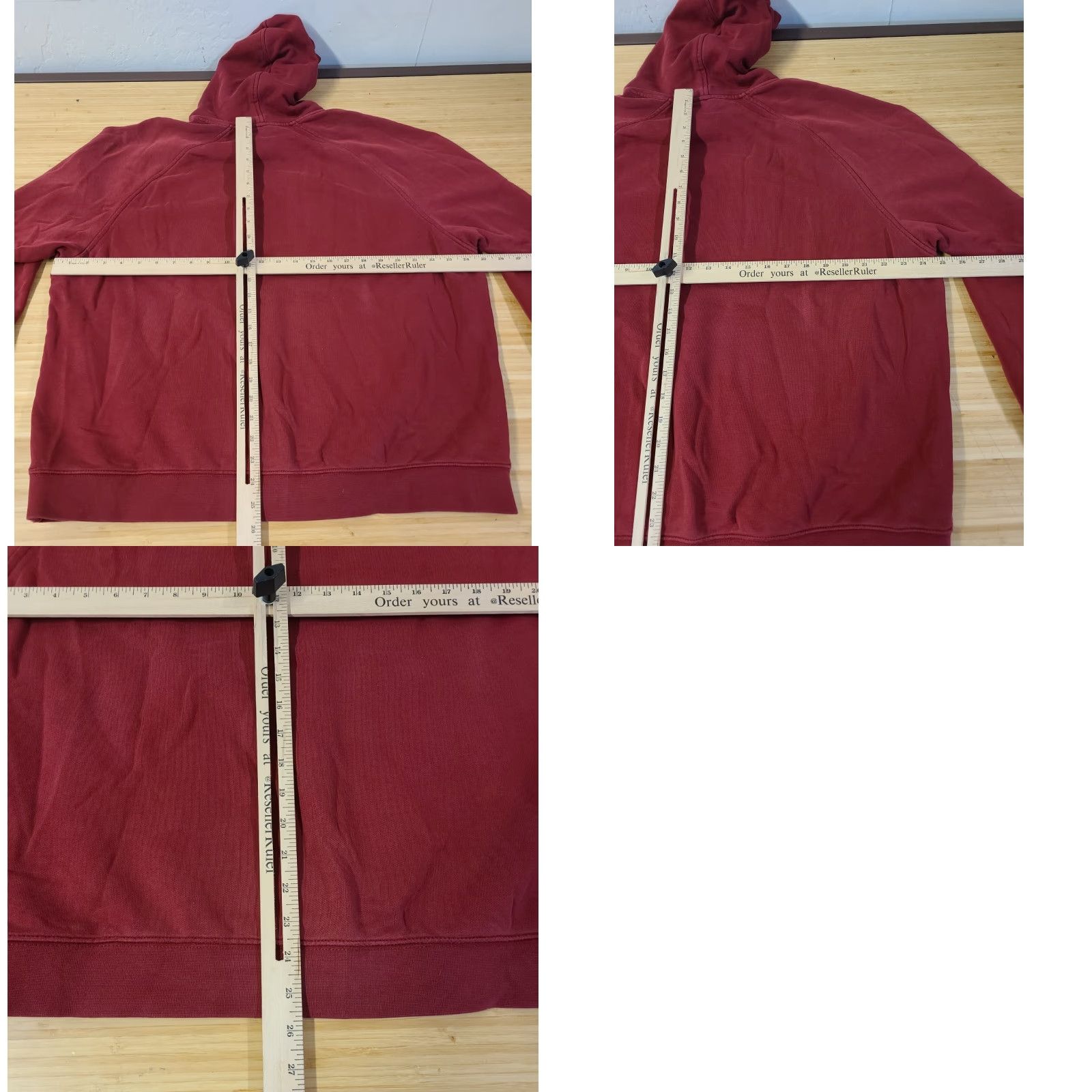 Nike VINTAGE Nike Hoodie Mens XL Red Swoosh Logo 90s Pullover Hooded Pocket Crew Neck Tonal Silver Tag Cotton Regular Size US XL / EU 56 / 4 - 8 Thumbnail