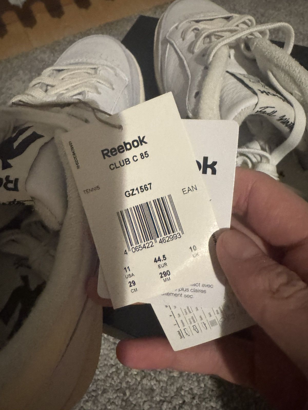 Reebok Reebok x Tyrrell Winston Club C 85 Size US 11.5 / EU 44-45 - 7 Thumbnail