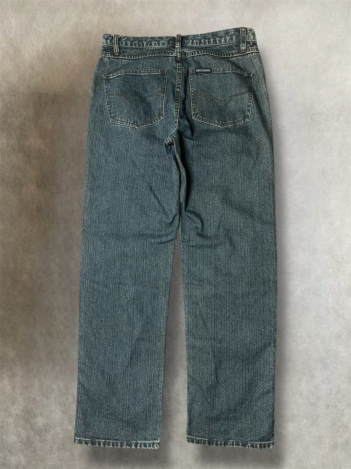Harley Davidson Harley Davison hybrid leather denim pants Size US 34 / EU 50 - 5 Thumbnail