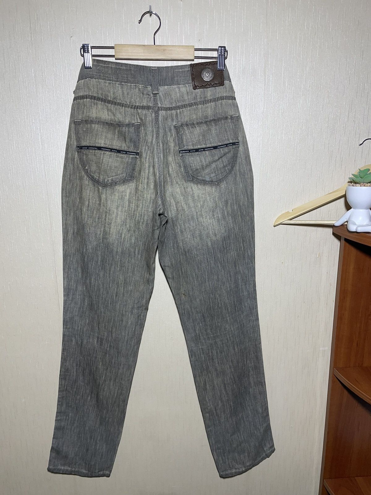 Japanese Brand × Trussardi Trussardi avant garde vintage pants Size US 32 / EU 48 - 1 Thumbnail