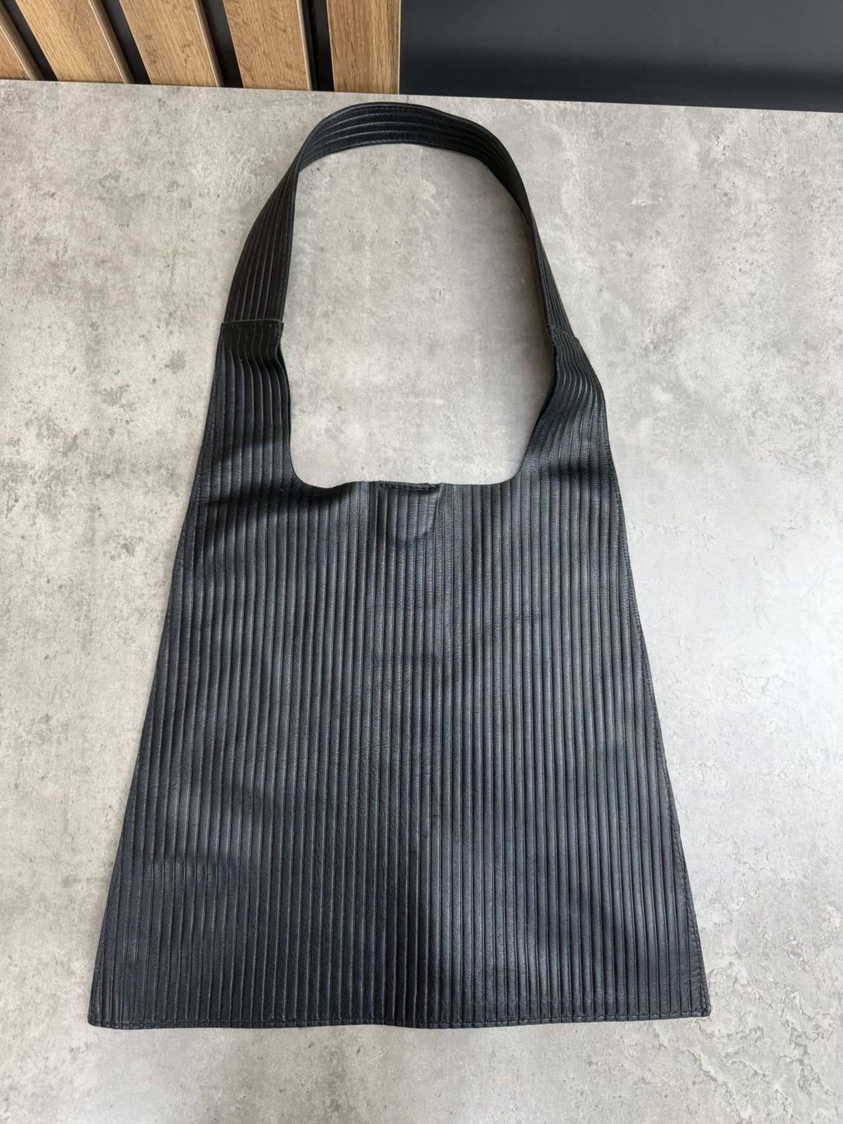 Other ALOHAS Black Pleated Leather Hobo Shoulder Bag Size ONE SIZE - 1 Thumbnail