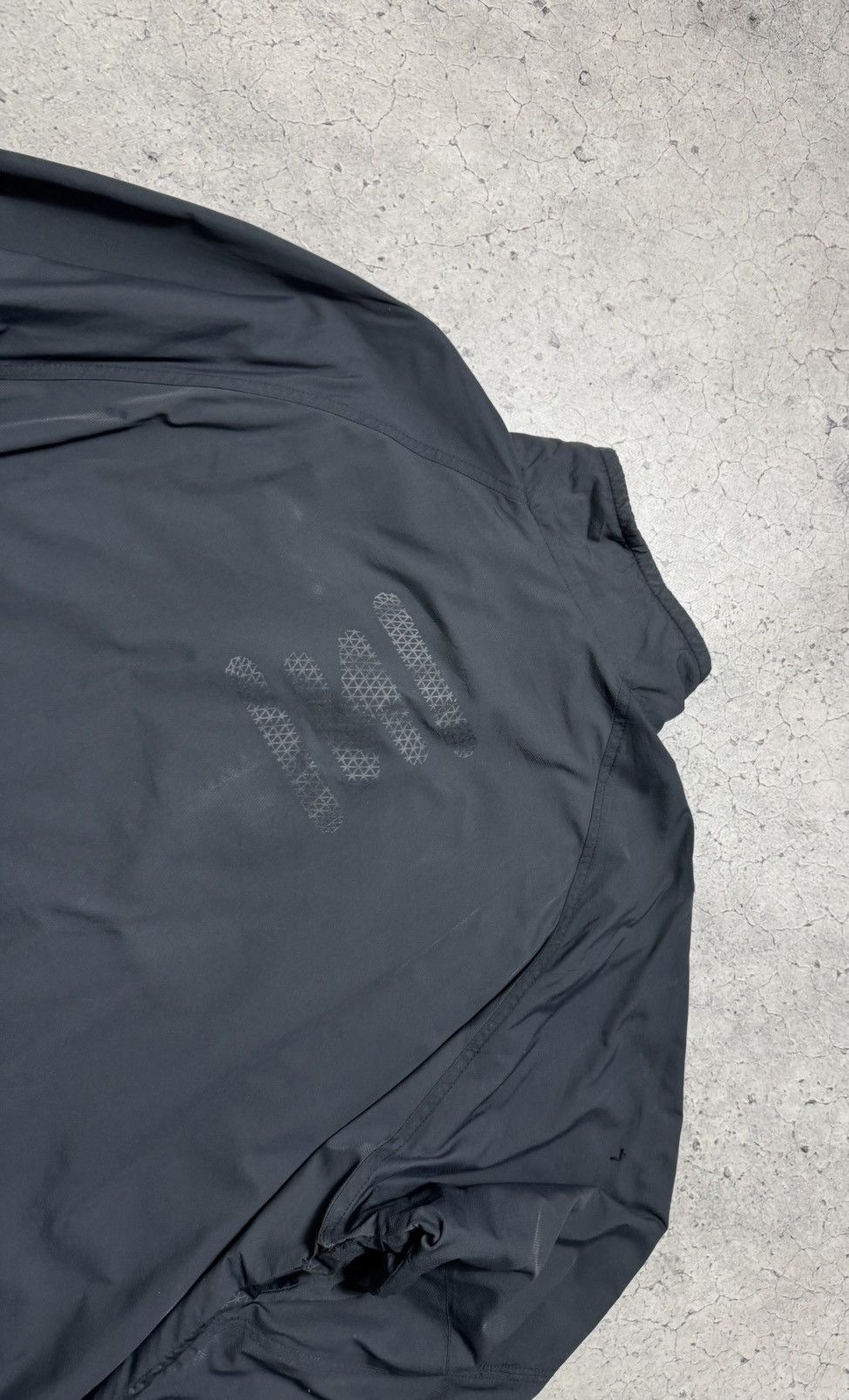 Nike Nike Shox Vintage Black Nylon Track Suit Jacket & Pants Dril Size US XXL / EU 58 / 5 - 9 Thumbnail