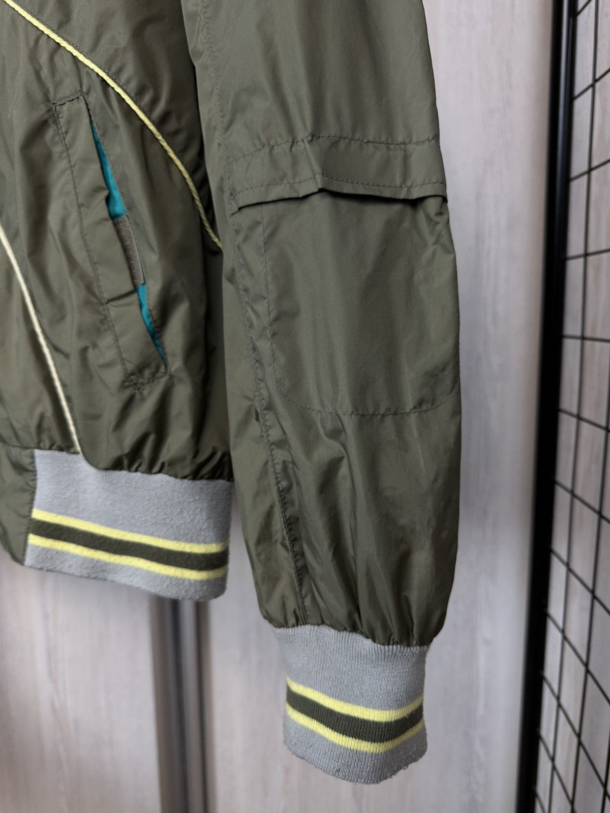 55DSL 55DSL Diesel vintage y2k nylon khaki green jacket Size US L / EU 52-54 / 3 - 9 Thumbnail