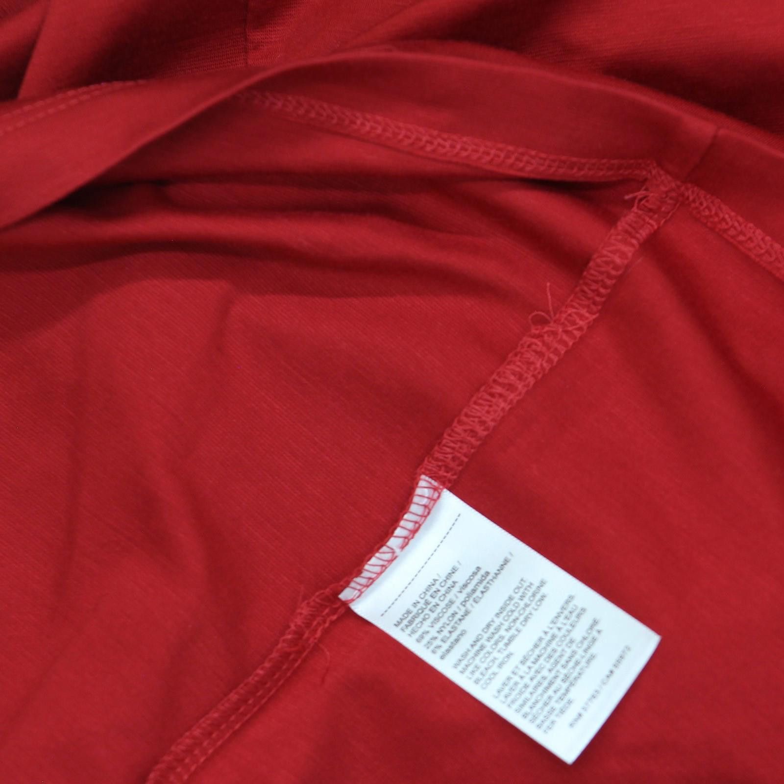 Other Nwt Ella Rafaella Funnel Neck Sleeveless Dress Ruby Red 2x Size XXL / US 16-18 / IT 52-54 - 5 Thumbnail