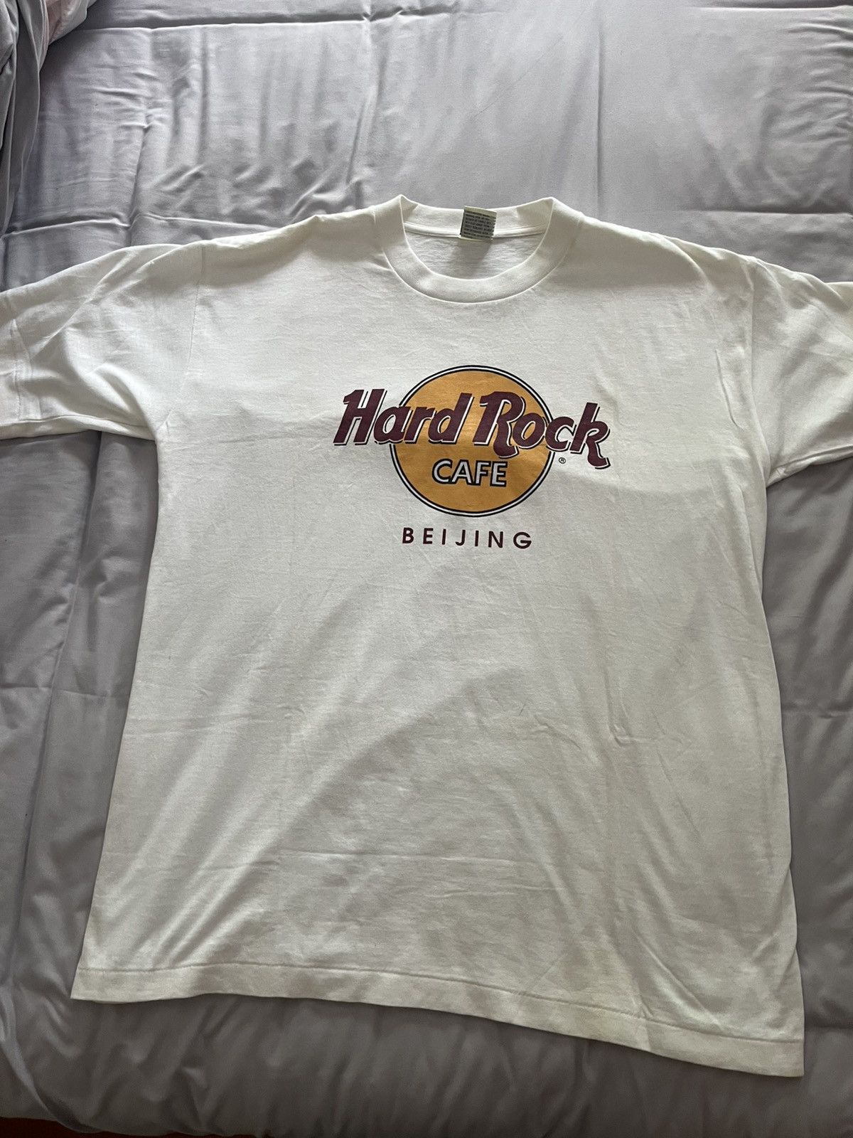 Hard Rock Cafe Hard Rock Cafe Beijing Vintage Shirt Size US XL / EU 56 / 4 - 2 Thumbnail