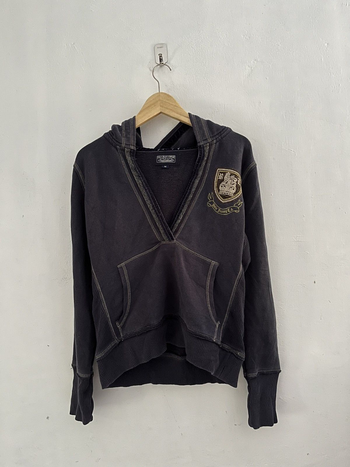 RRL Ralph Lauren Vintage polo ralph lauren v neck hoodie Size US M / EU 48-50 / 2 - 1 Thumbnail