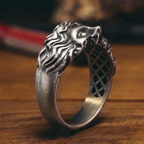 Japanese Brand × Vintage Religious Belief Jesus Head Ring Size ONE SIZE - 4 Thumbnail