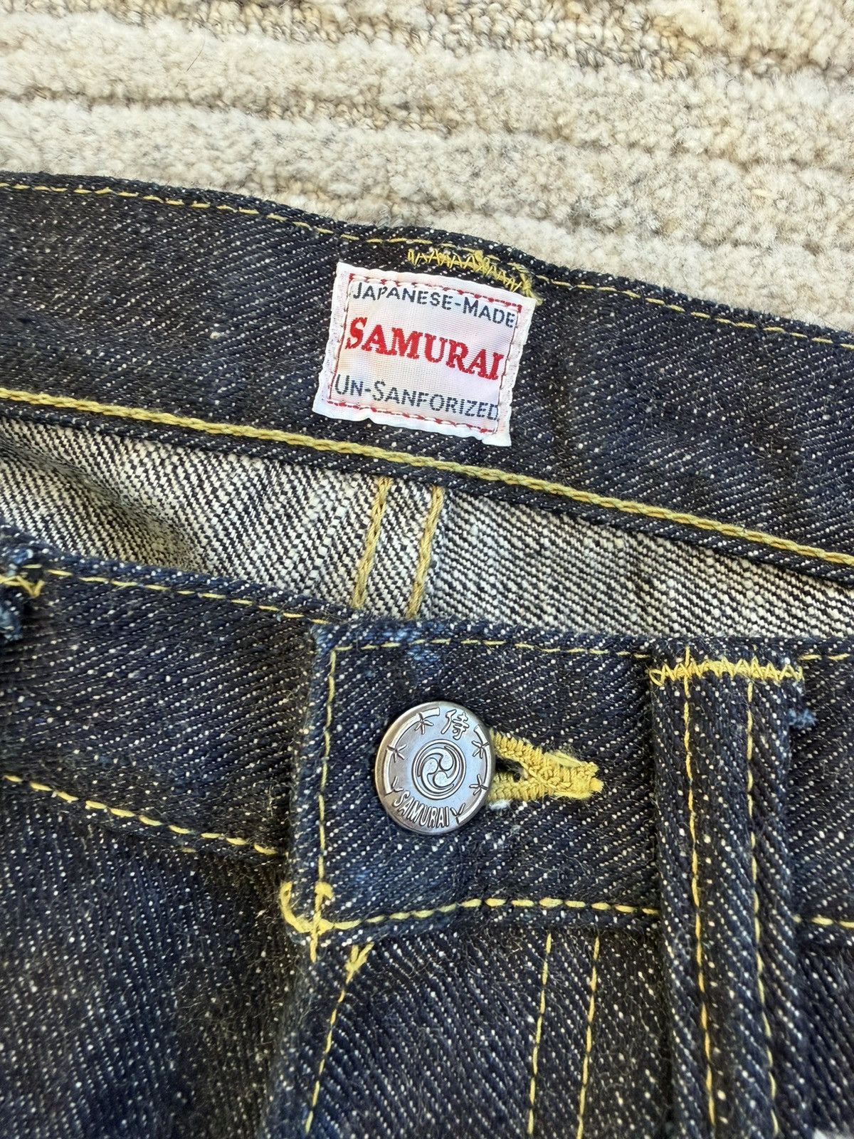 Samurai Jeans Samurai S140VXJ 17oz Jeans Size US 30 / EU 46 - 3 Thumbnail