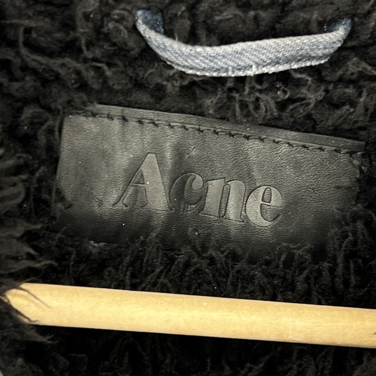 Acne Studios × Designer Acne Studios Denim Sherpa Jacket Navy If Six Was Nine Style Size S / US 4 / IT 40 - 5 Thumbnail
