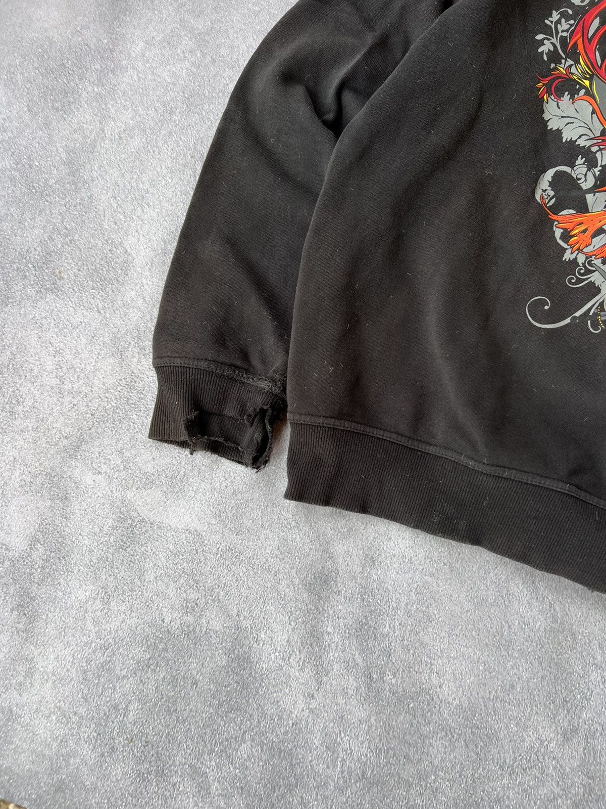 Christian Audigier Rare❤️ & Ed Hardy style Christian Audigier Zip Up Hoodie Y2K Size US M / EU 48-50 / 2 - 9 Thumbnail