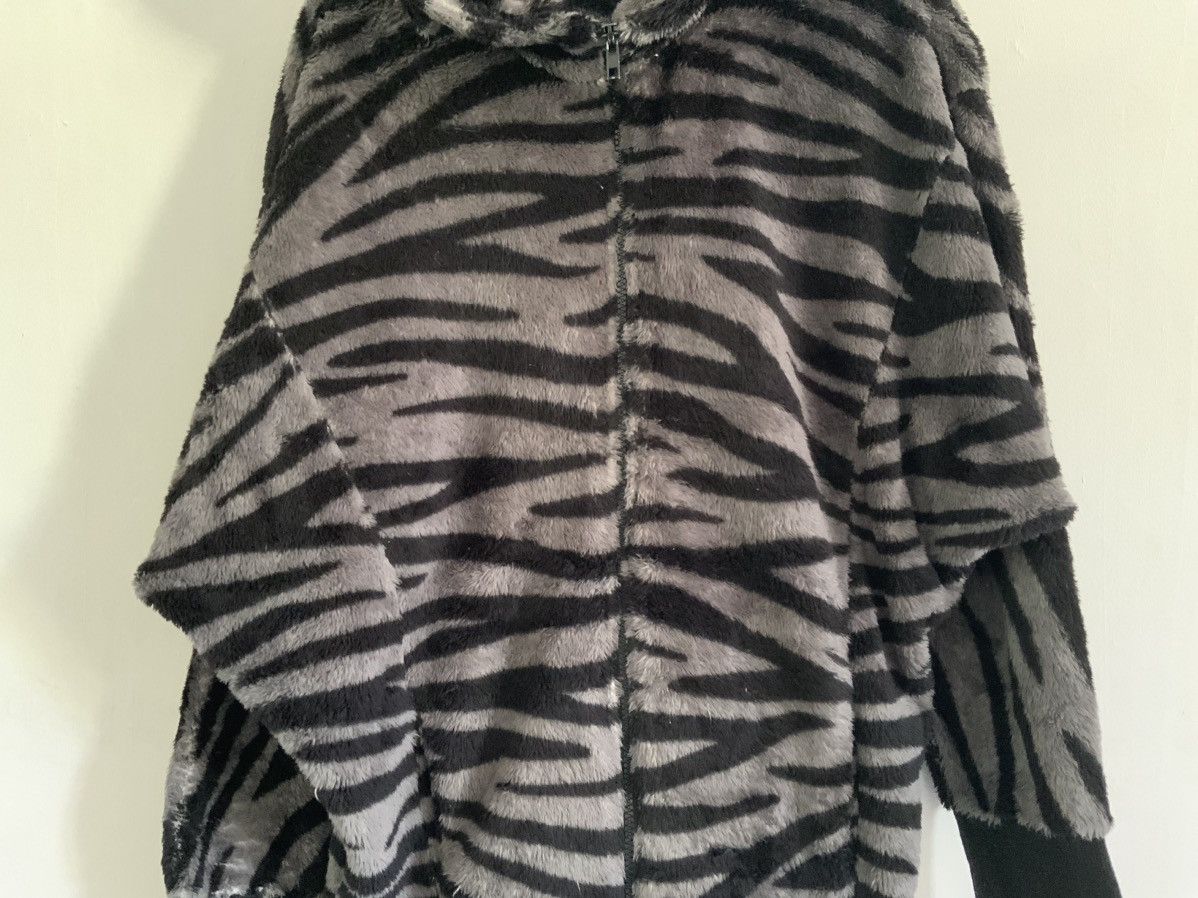 Japanese Brand Ryu Ryu Mohair Fur Leopard Style Hoodie Size US L / EU 52-54 / 3 - 5 Thumbnail