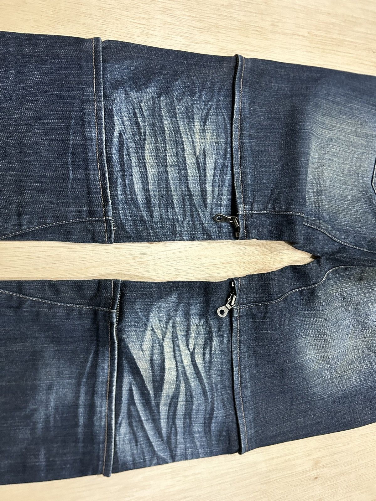 PPFM Vintage PPFM Japan Seditionaries Multi Zipper Jeans Size US 33 - 5 Thumbnail