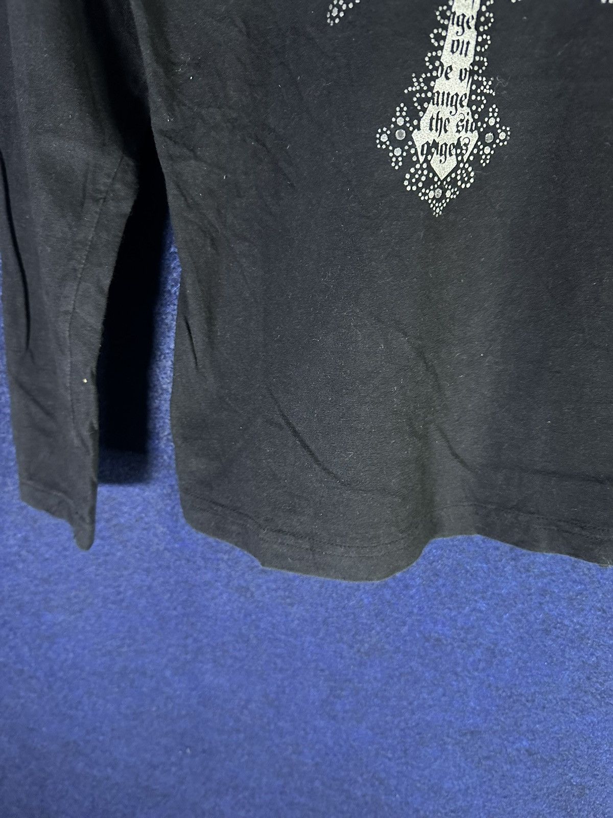Japanese Brand Japanese Cross Rhinestone Longsleeve Chrome Hearts Style Size S / US 4 / IT 40 - 7 Thumbnail
