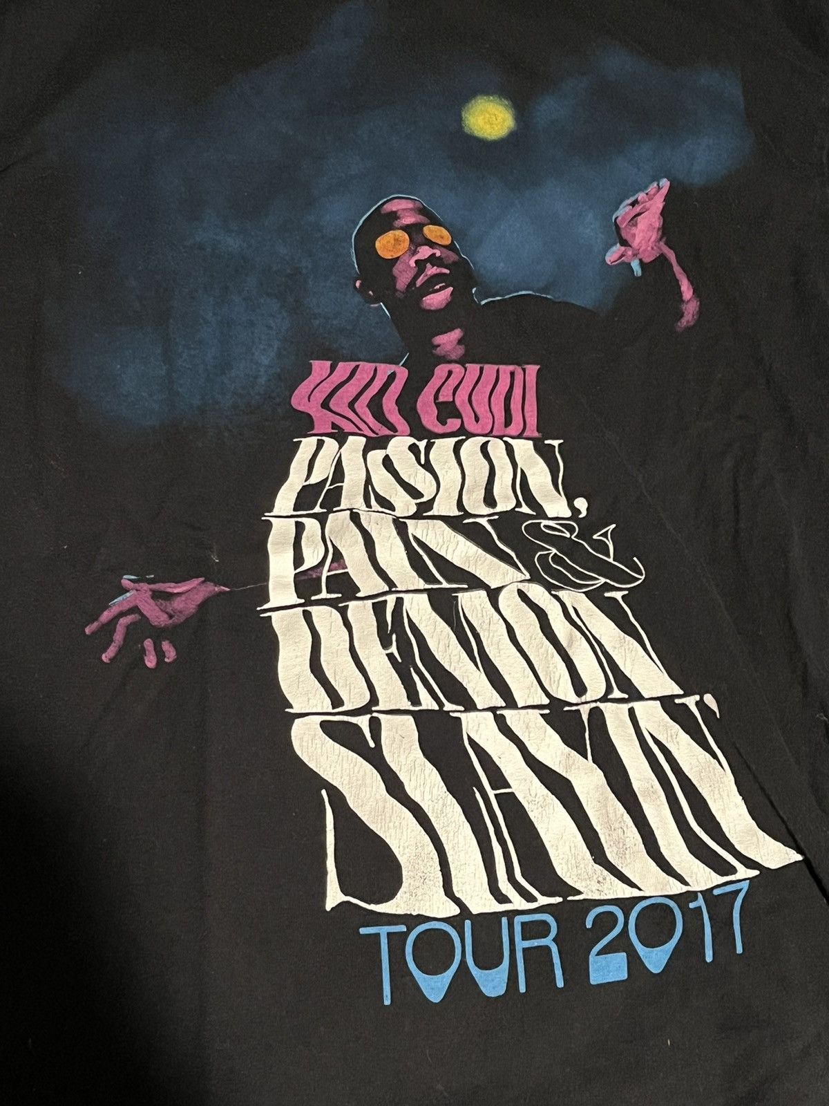 Kid Cudi 2017 Kid Cudi Passion Pain and Demon Slayin Concert Merch