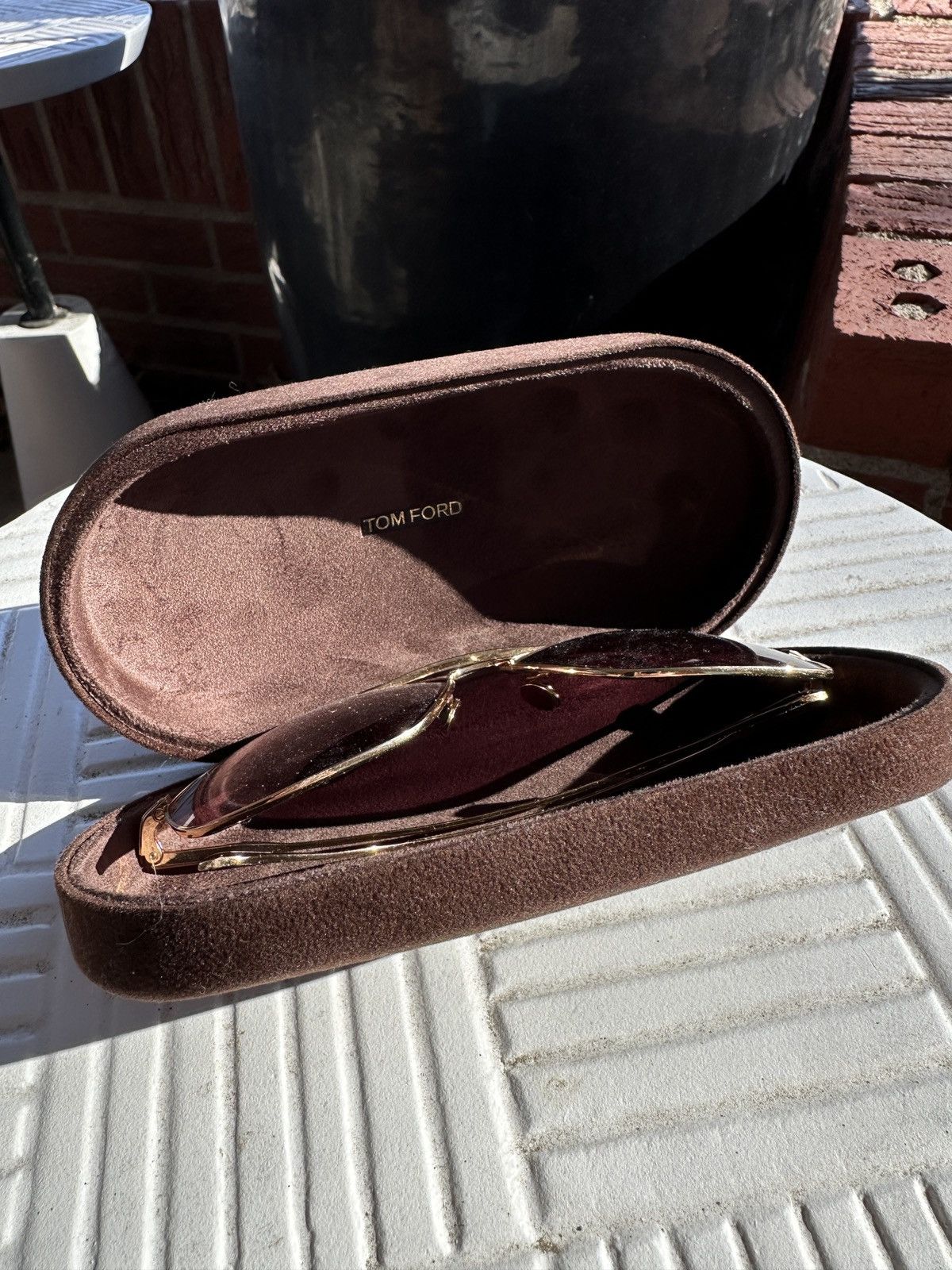 Tom Ford Tom Ford John-02 FT0746 30A Sunglasses Size ONE SIZE - 10 Thumbnail