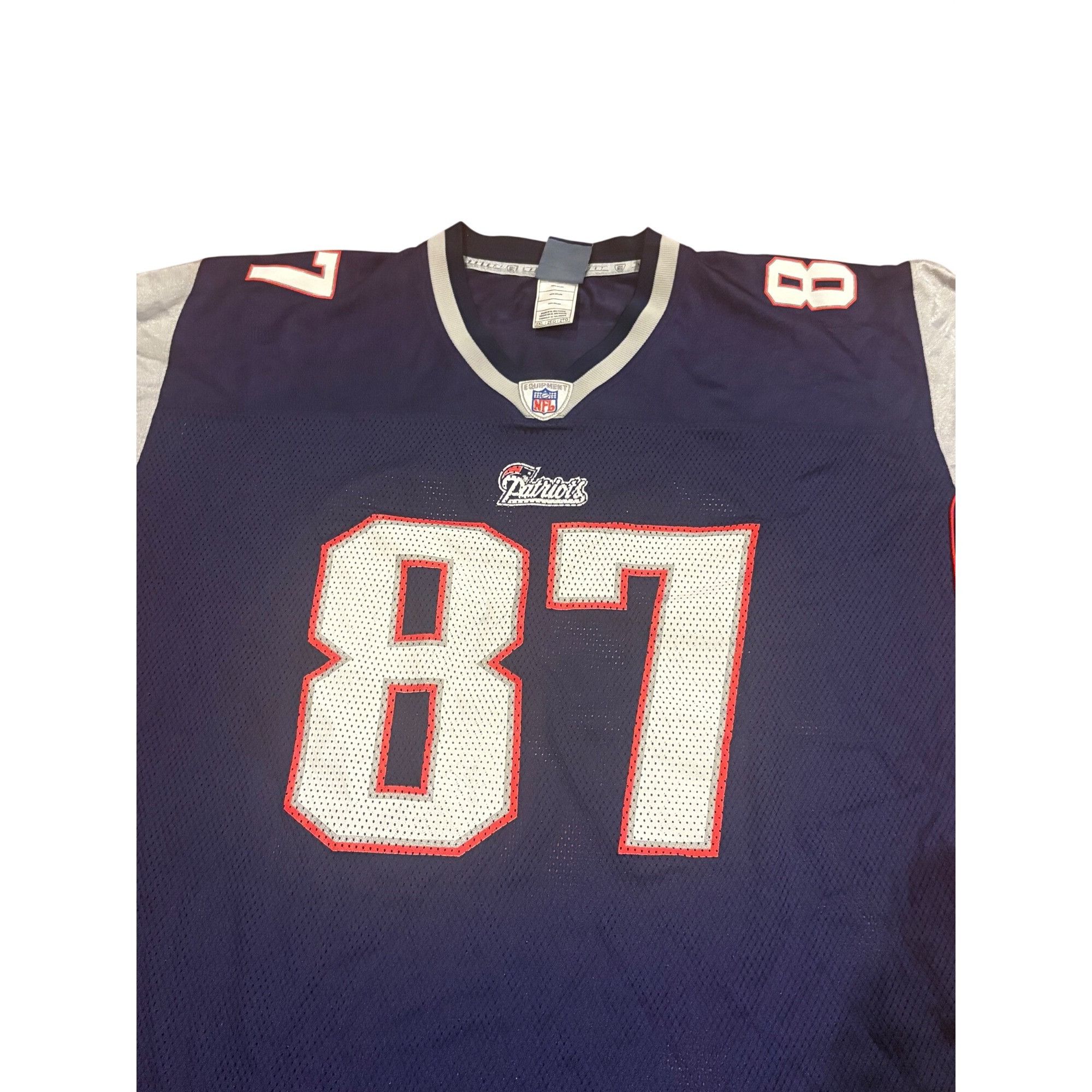 Reebok Reebok New England Patriots Rob Gronkowski Blue NFL Football Size US XXL / EU 58 / 5 - 5 Thumbnail