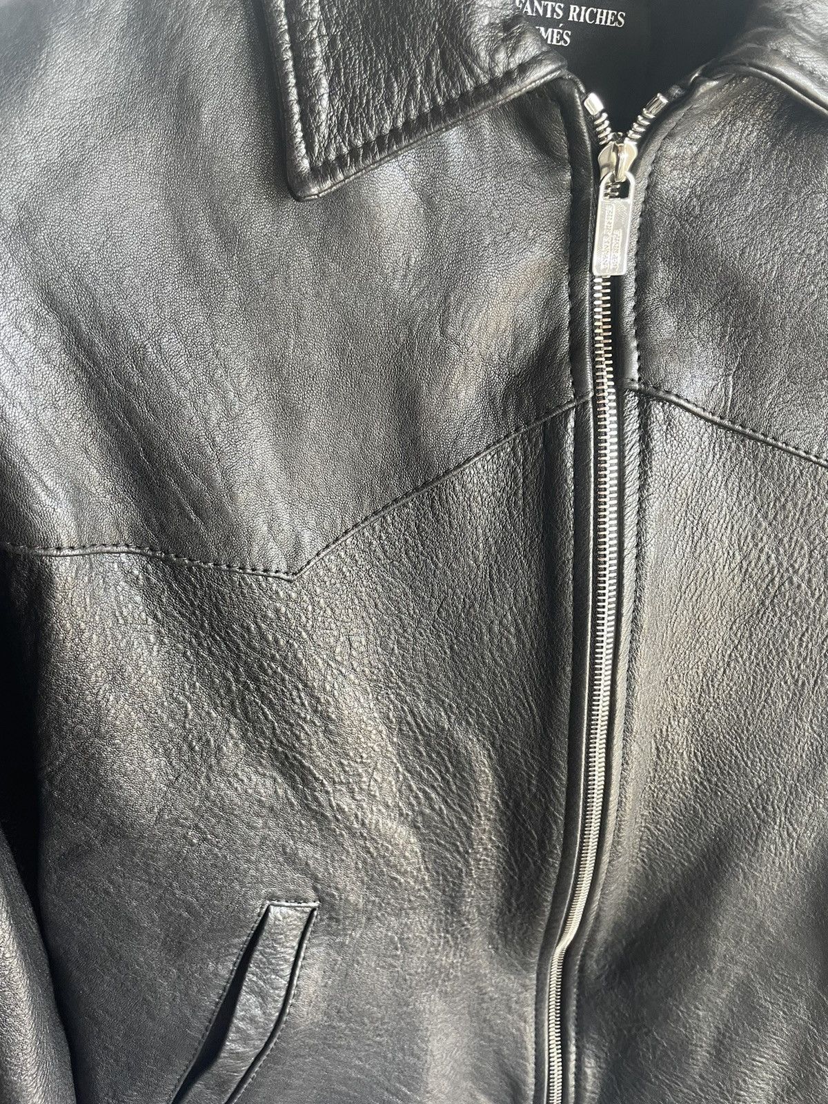 Enfants Riches Deprimes Leather Western Jacket Size US M / EU 48-50 / 2 - 3 Thumbnail