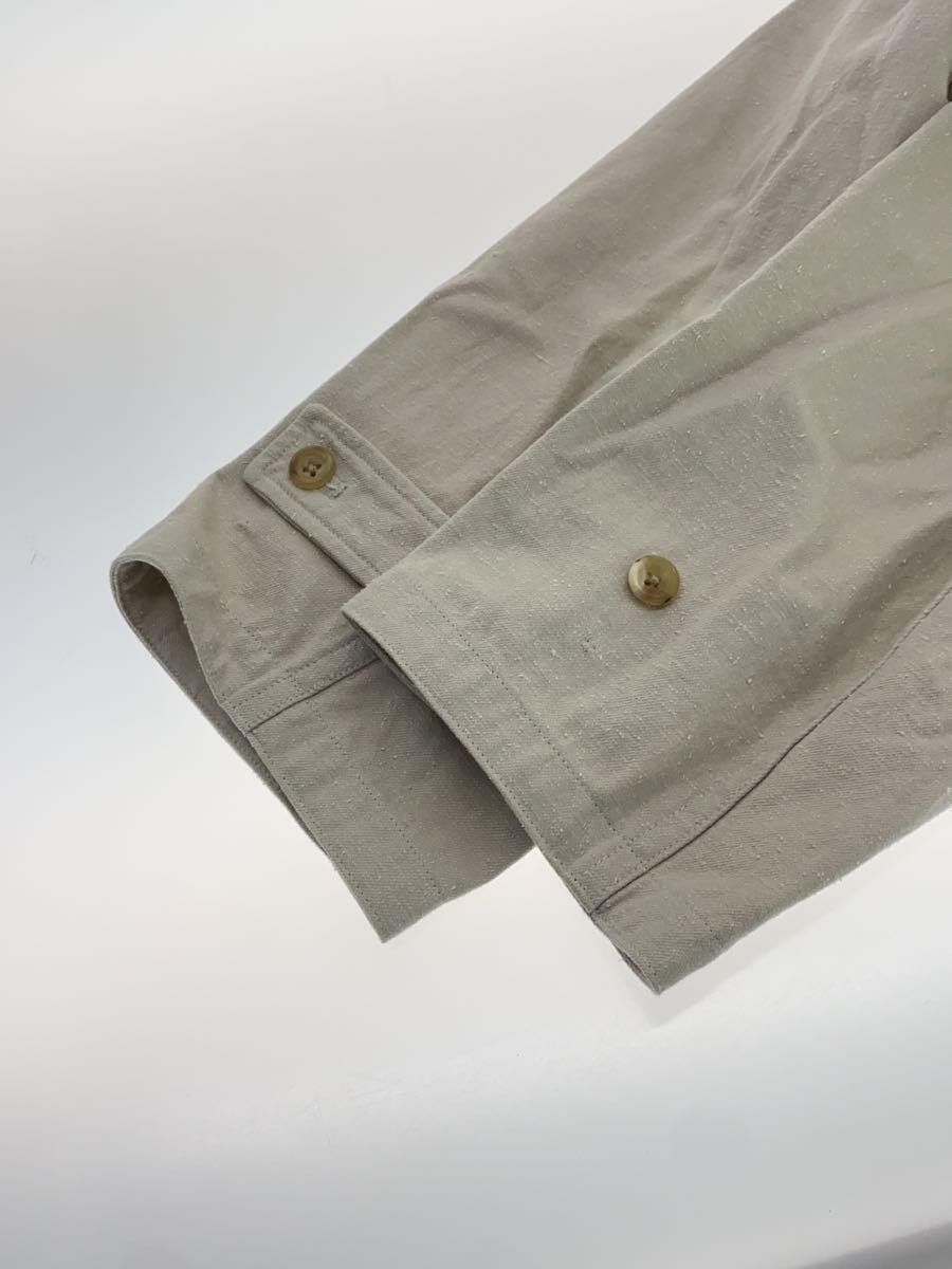 A.PRESSE White Cotton Military Jacket Size US XS / EU 42 / 0 - 4 Thumbnail