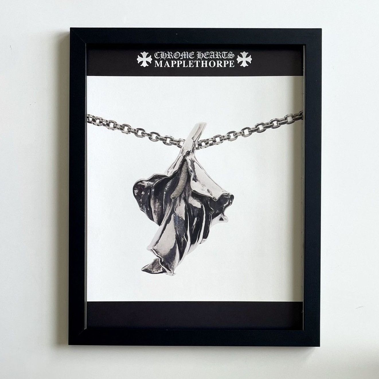 Chrome Hearts × Japanese Brand × Vintage Chrome Hearts MAPPLETHORPE Poster framed 9x11 Size ONE SIZE - 1 Thumbnail