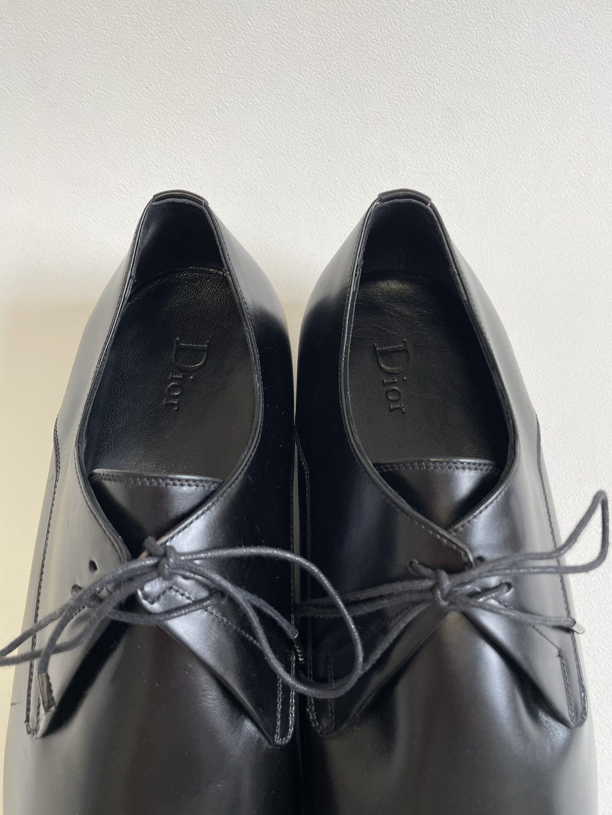 Dior Black Leather ‘Low Profile’ Derby Shoes Size US 8 / EU 41 - 12 Thumbnail