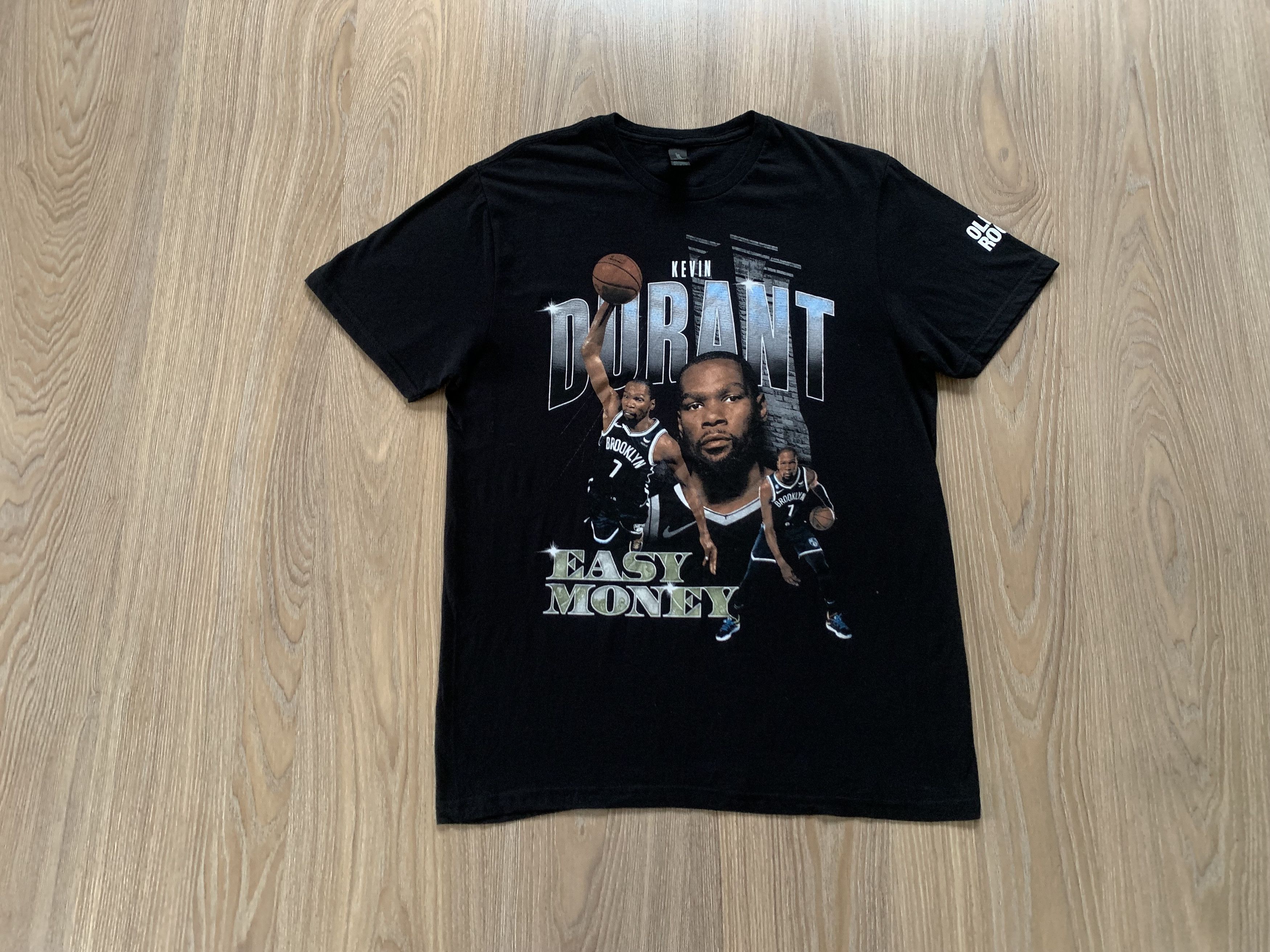 Gildan Kevin Durant Easy Money Brooklyn Nets Graphic Tee Size US M / EU 48-50 / 2 - 1 Thumbnail