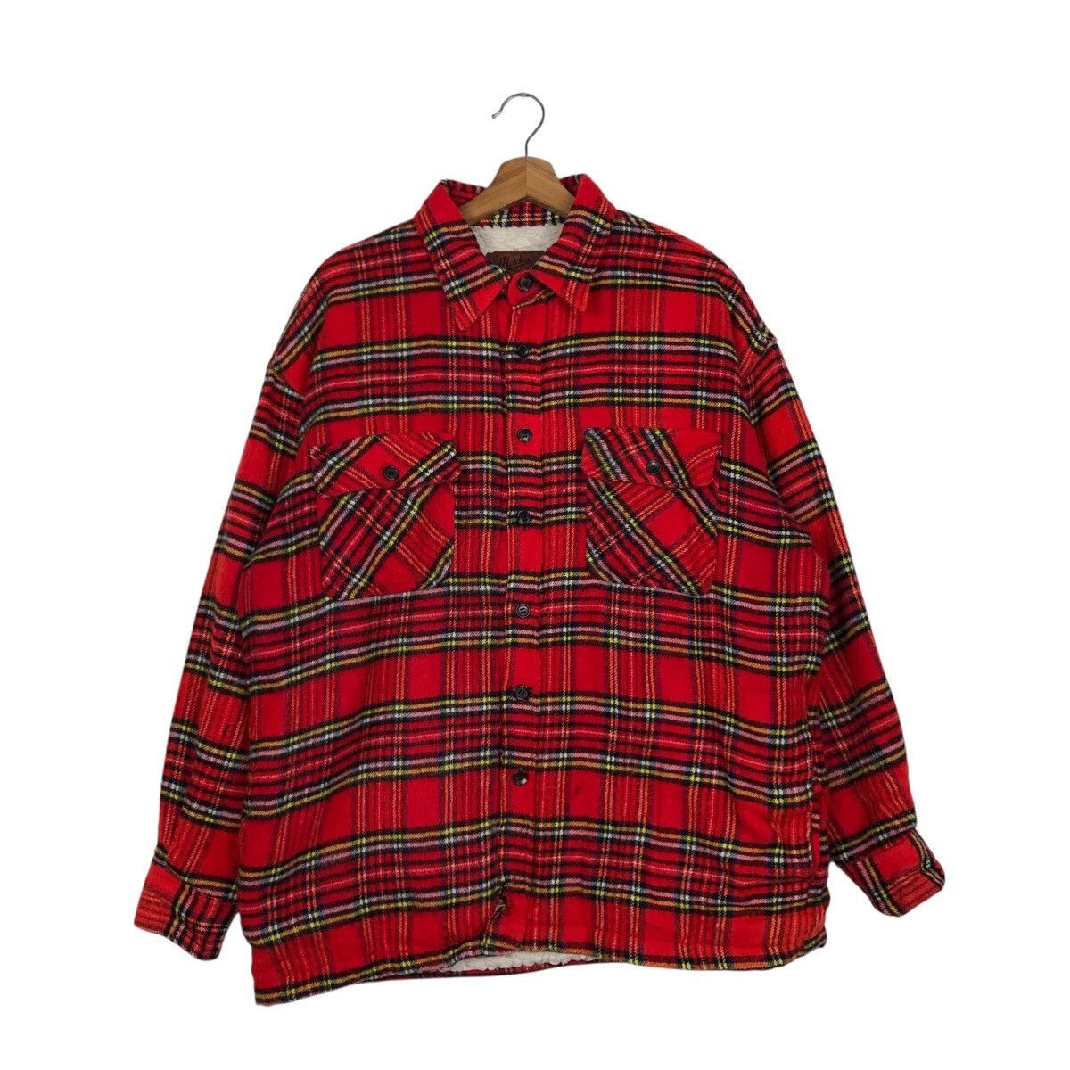 Flannel 📌Vintage Flannel Shirt Jacket Alaska Tartan Issey Miyake Size US L / EU 52-54 / 3 - 2 Thumbnail