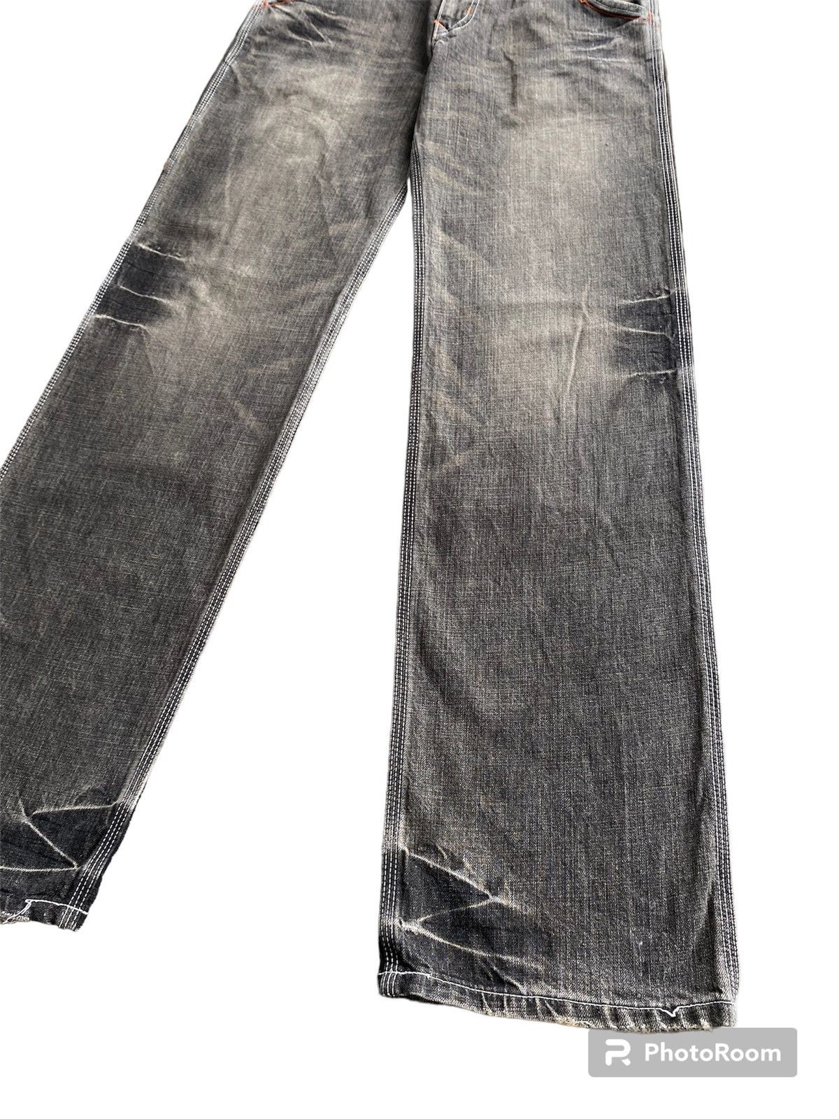 Edwin × Vintage Japan Edwin 405XVS Carpenter Rust Rugged Black Size US 30 / EU 46 - 11 Thumbnail