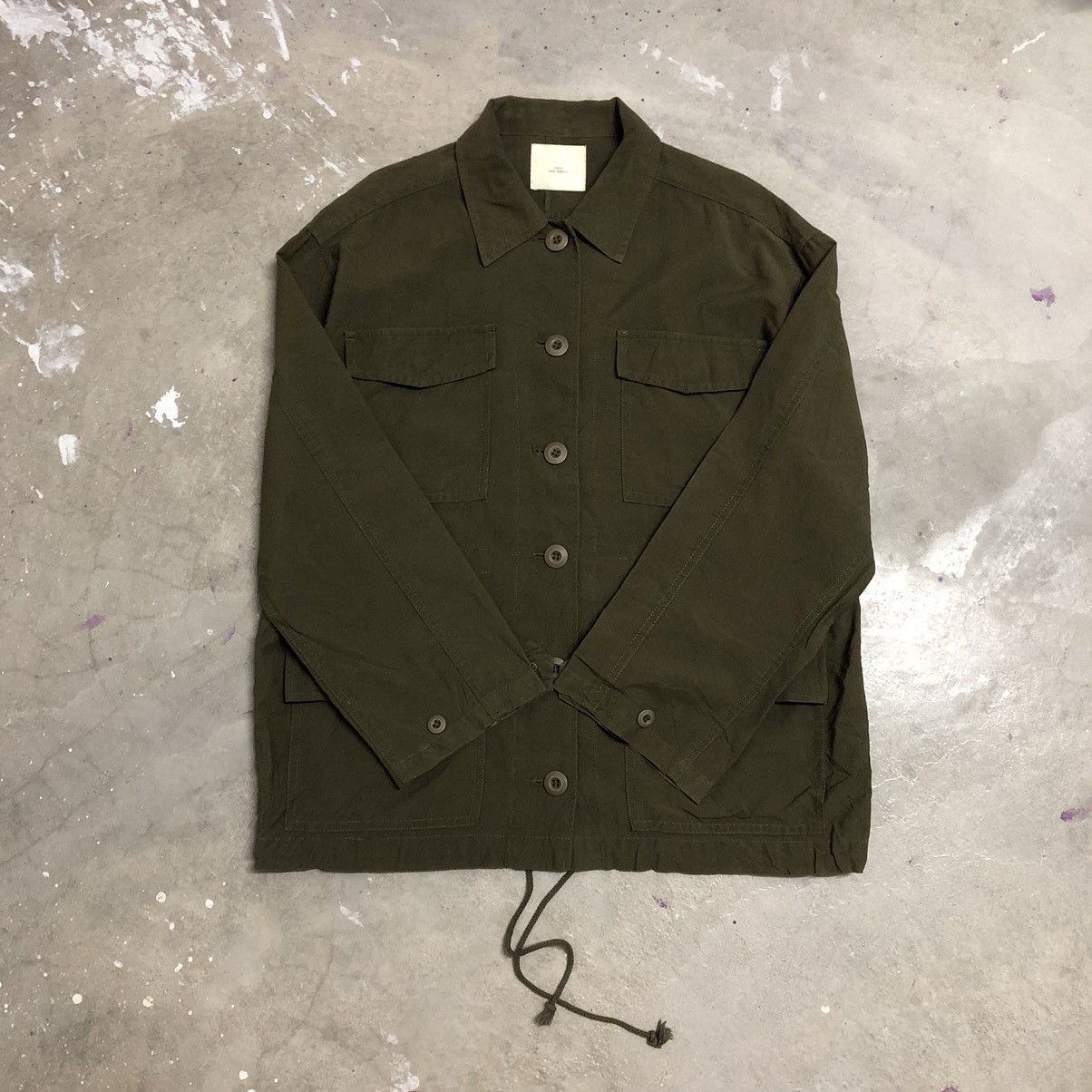 URBAN RESEARCH DOORS Urban Research items Fatigue Design Pocket Army Green Jacket Size US M / EU 48-50 / 2 - 8 Thumbnail