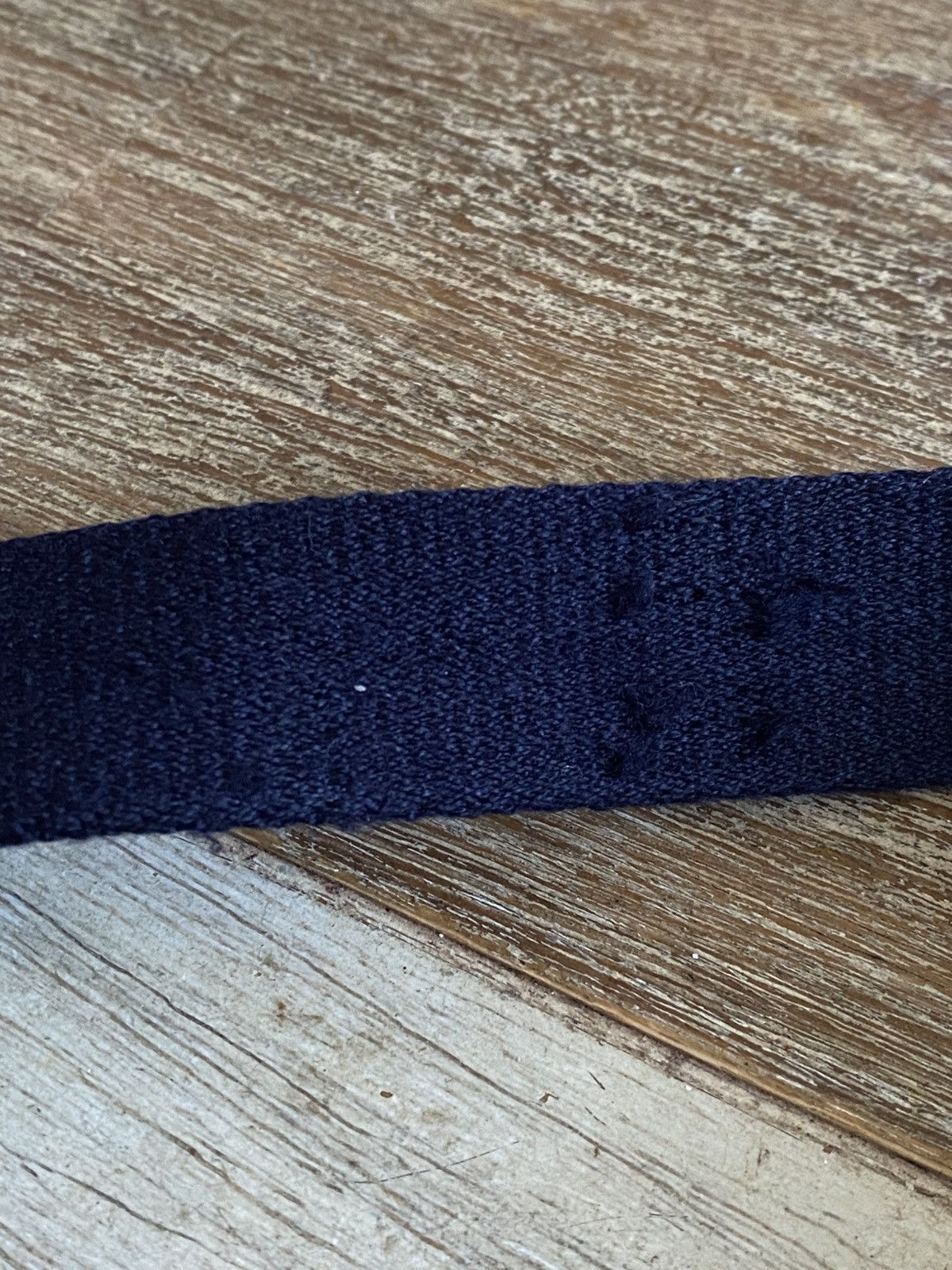 Dior Dior Homme Canvas Double D-Ring Belt – Black Size ONE SIZE - 6 Thumbnail