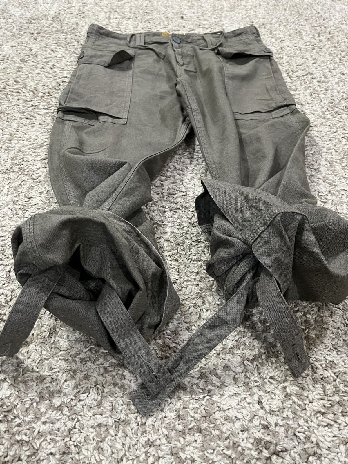 Japanese Brand FINAL DROP‼️ 🔥 FLASH REPORT WIDE POCKET FATIGUE PANTS Size US 32 / EU 48 - 6 Thumbnail
