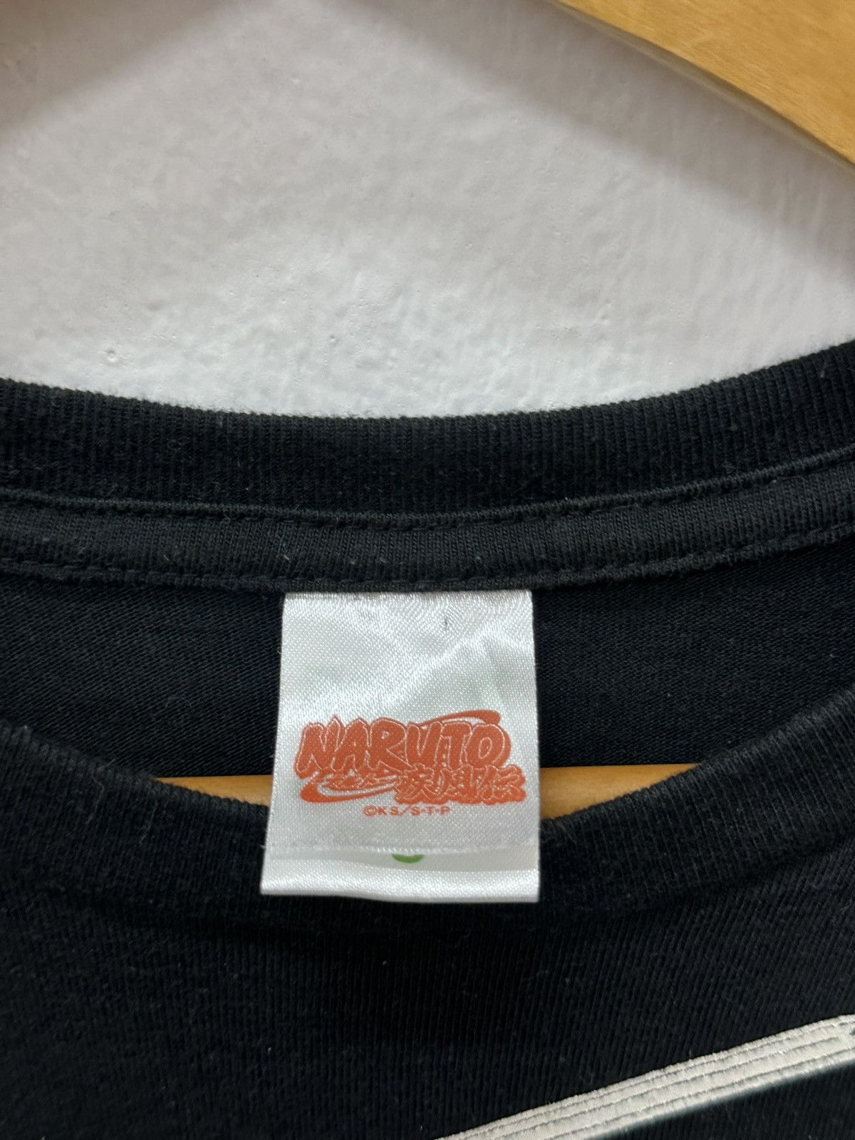 Anime Vintage Y2K Naruto “Sasuke” Black T-Shirt Size US S / EU 44-46 / 1 - 3 Thumbnail